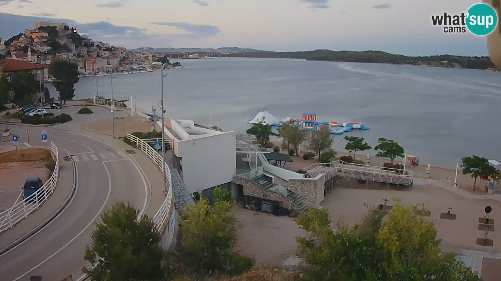 Livecam Sibenico spiaggia Banj