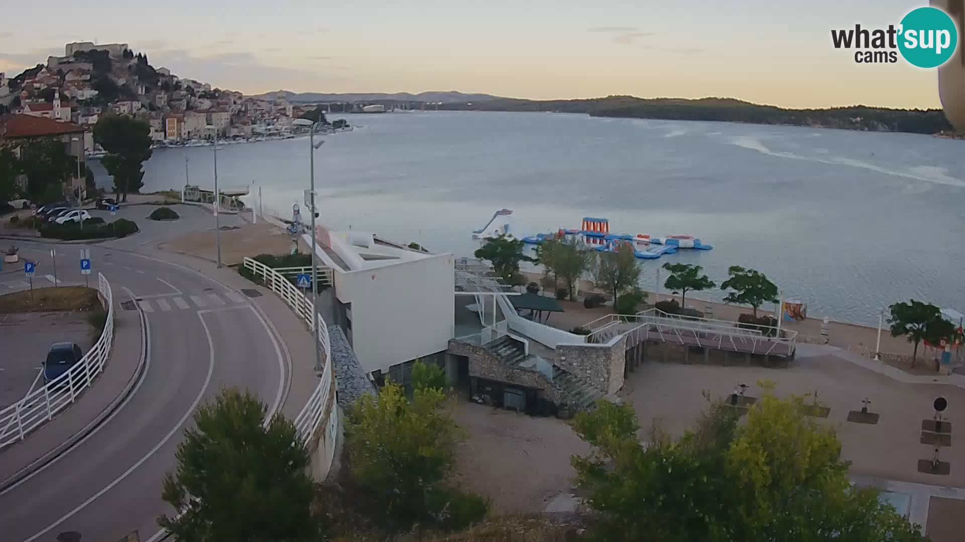 Livecam Sibenico spiaggia Banj