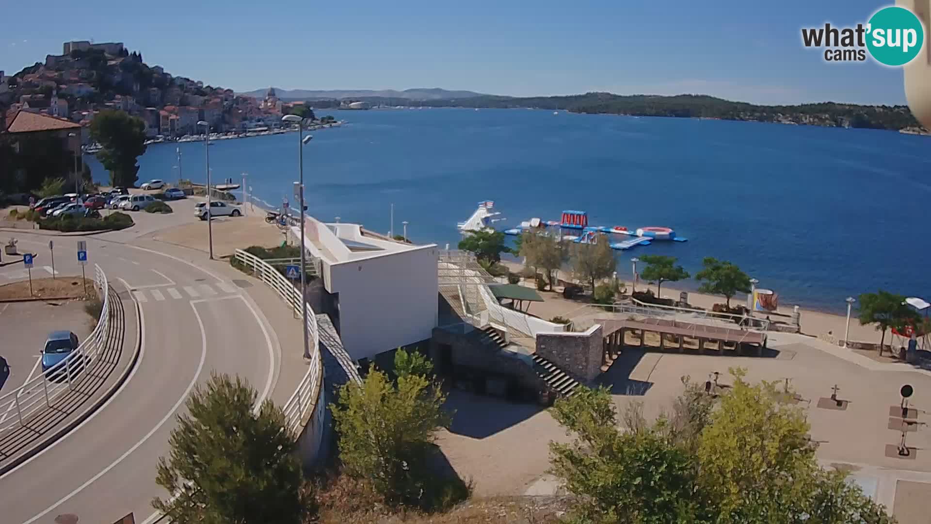 Livecam Sibenico spiaggia Banj