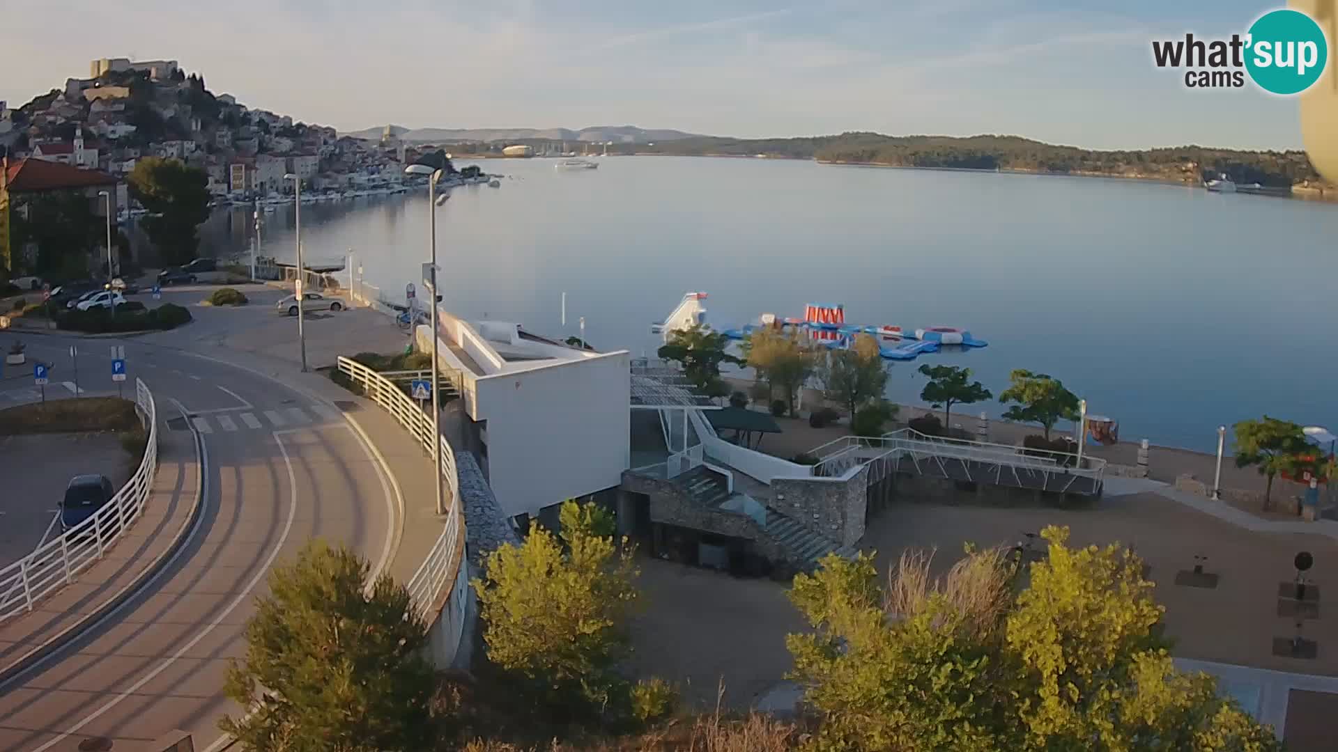 Šibenik webcam Beach Banj