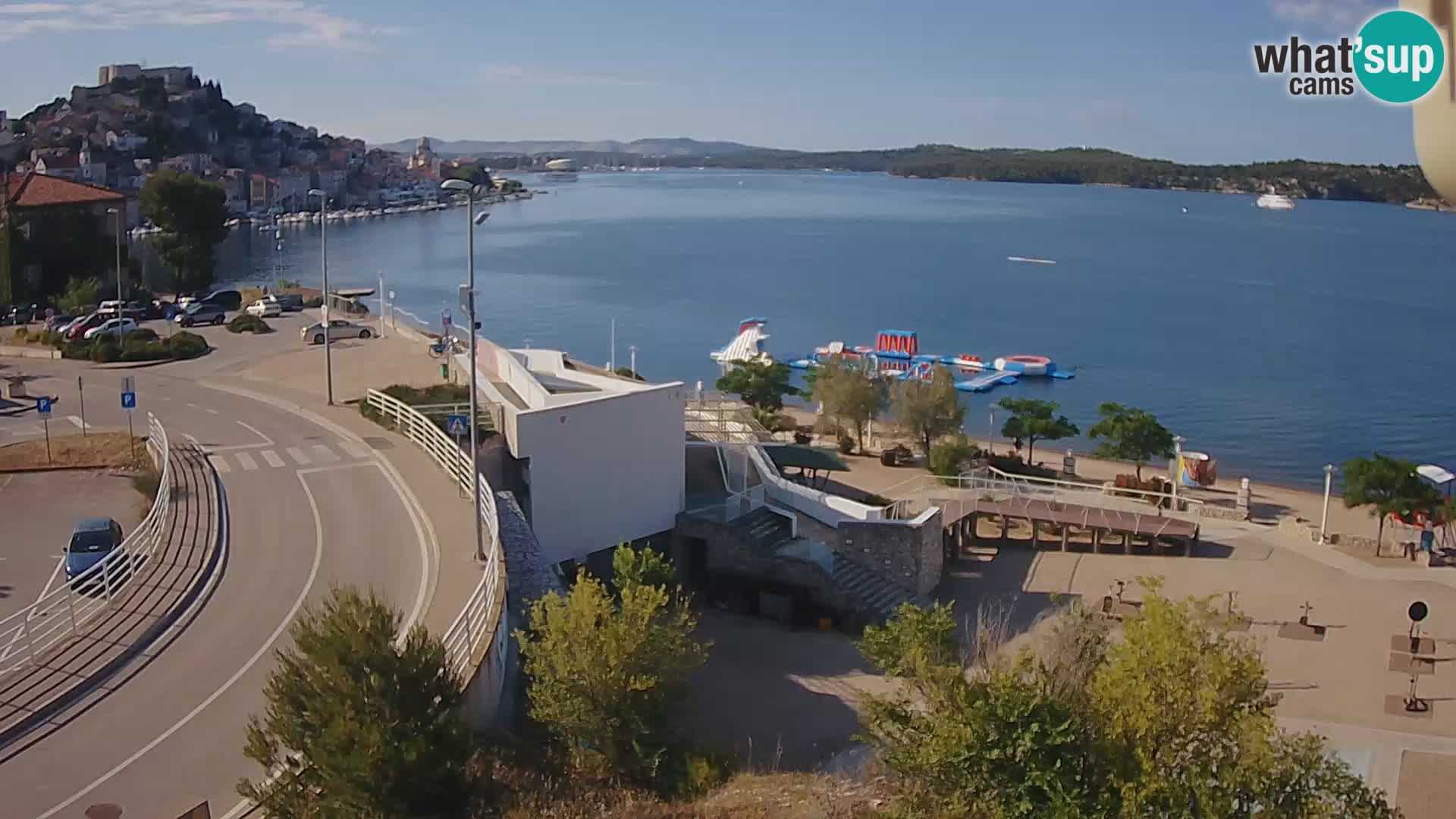 Šibenik webcam Beach Banj
