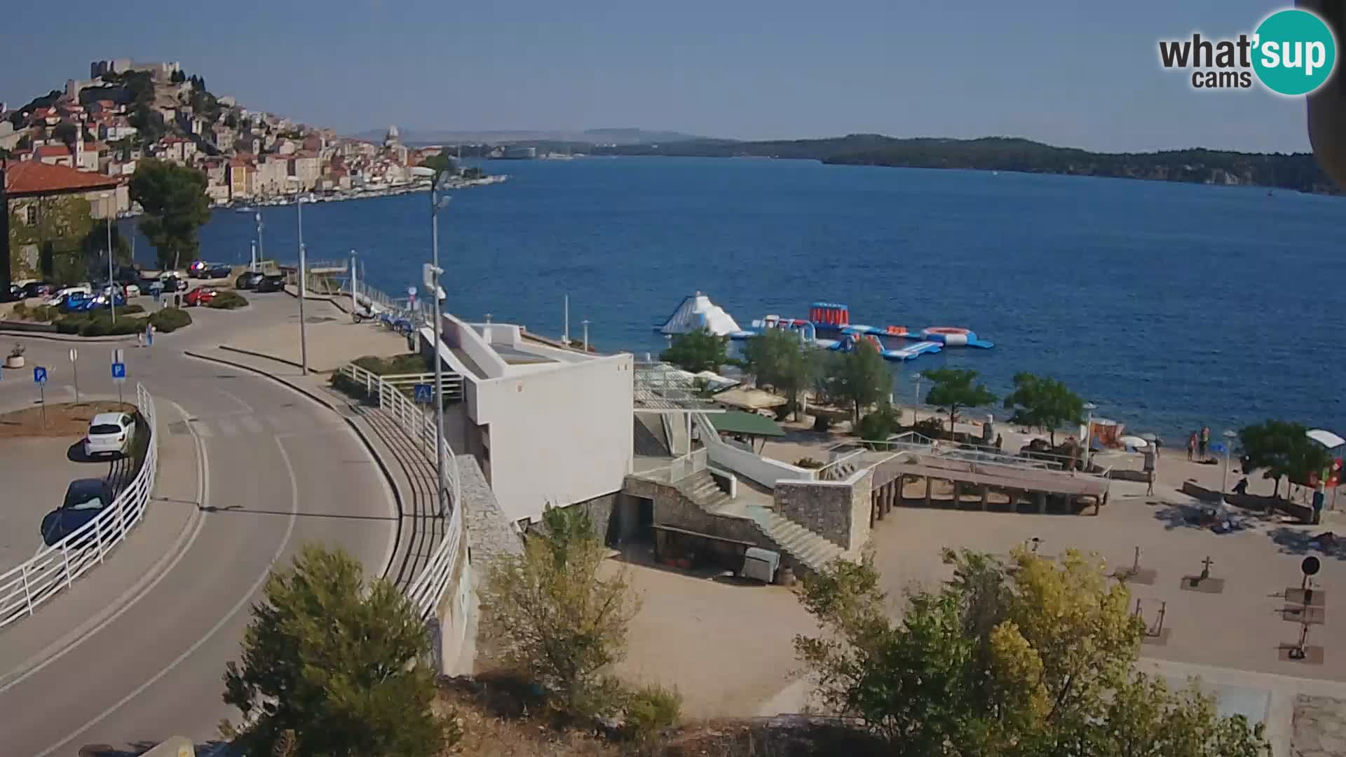 Webcam Šibenik Strand Banj