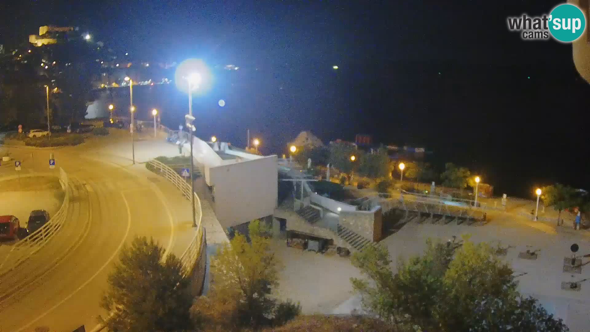 Šibenik webcam Beach Banj
