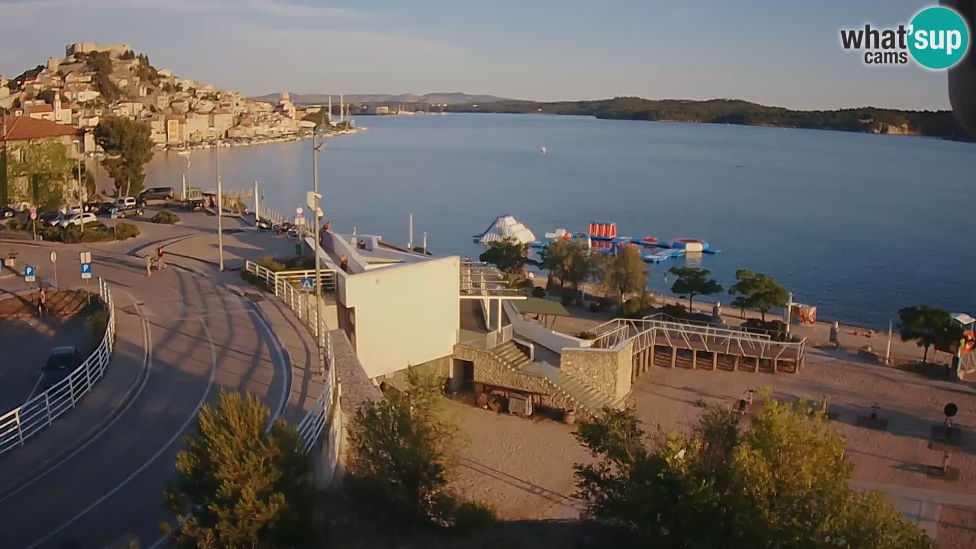 Kamera v živo Šibenik plaža Banj