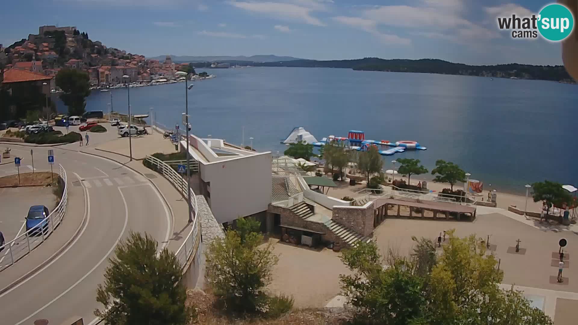 Live Cam Šibenik plage Banj