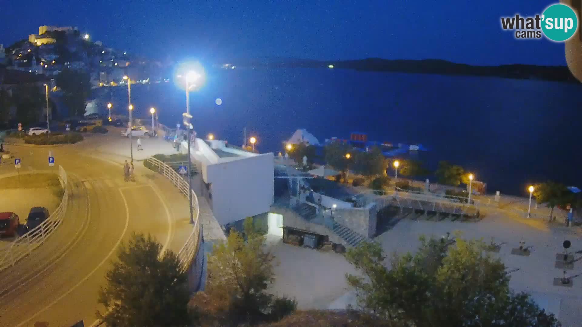 Šibenik webcam Beach Banj