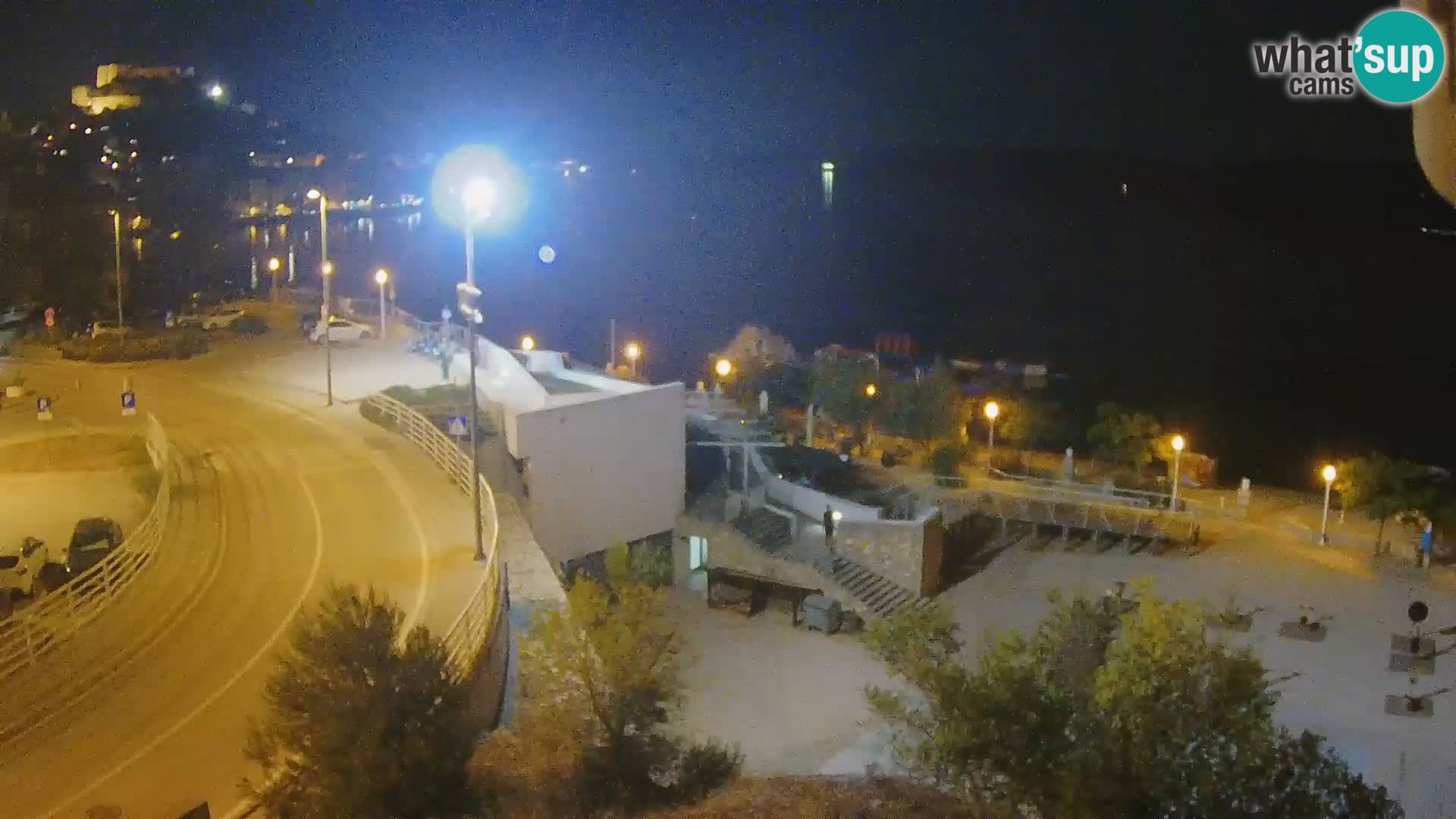 Šibenik webcam Beach Banj