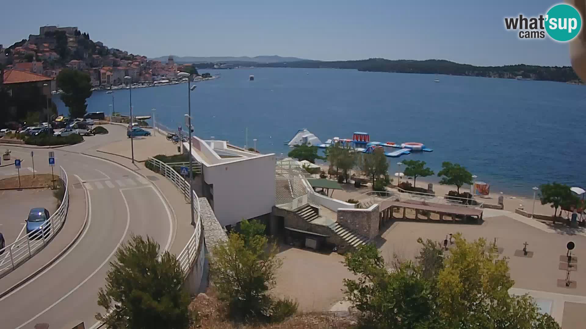 Live Cam Šibenik plage Banj