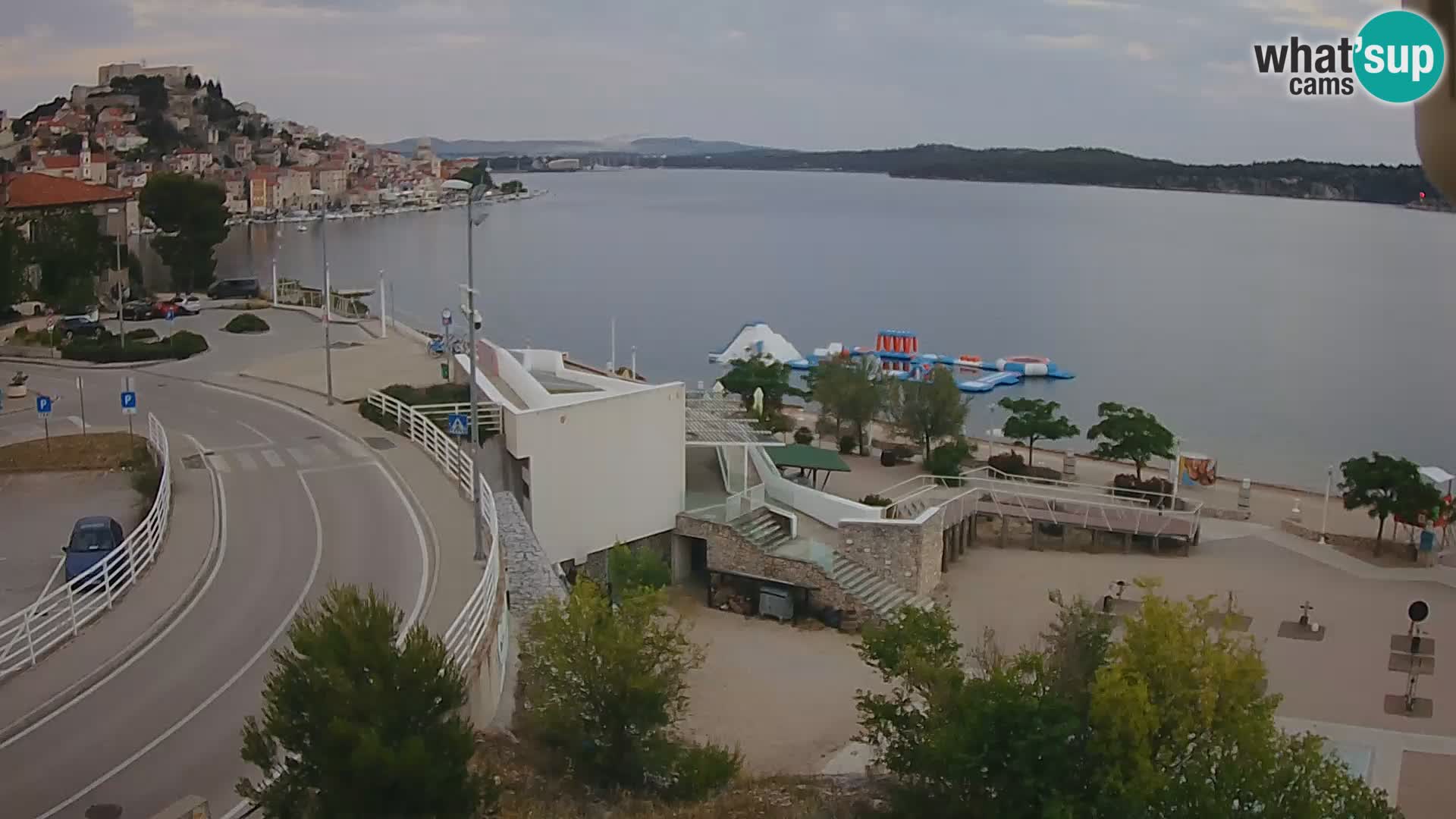 Šibenik webcam Beach Banj