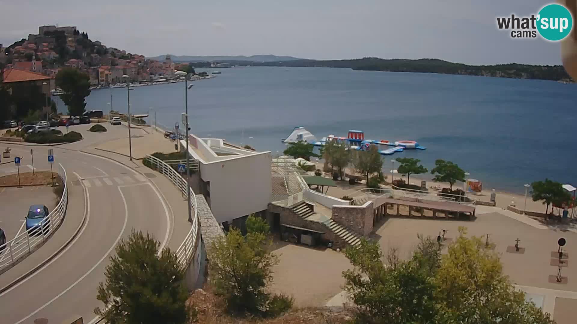 Šibenik webcam Beach Banj