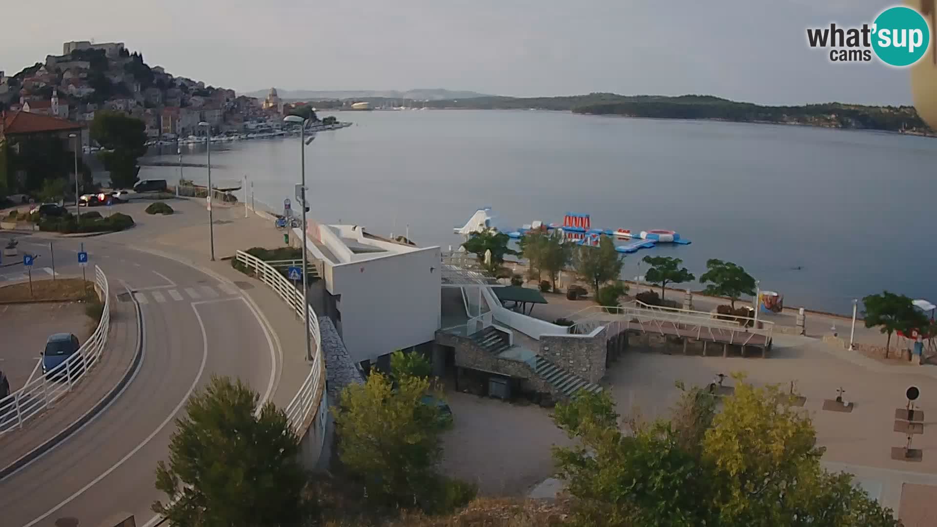 Web kamera Šibenik plaža Banj