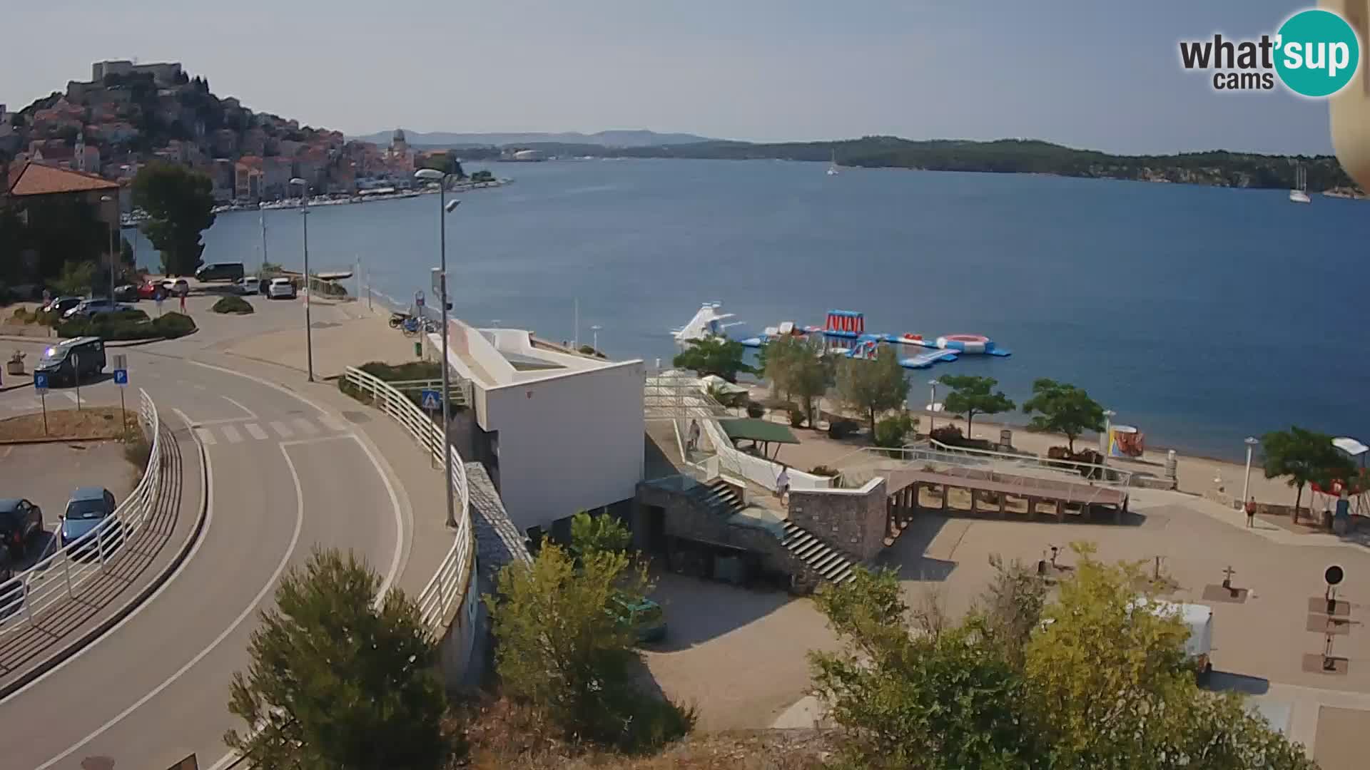 Livecam Sibenico spiaggia Banj