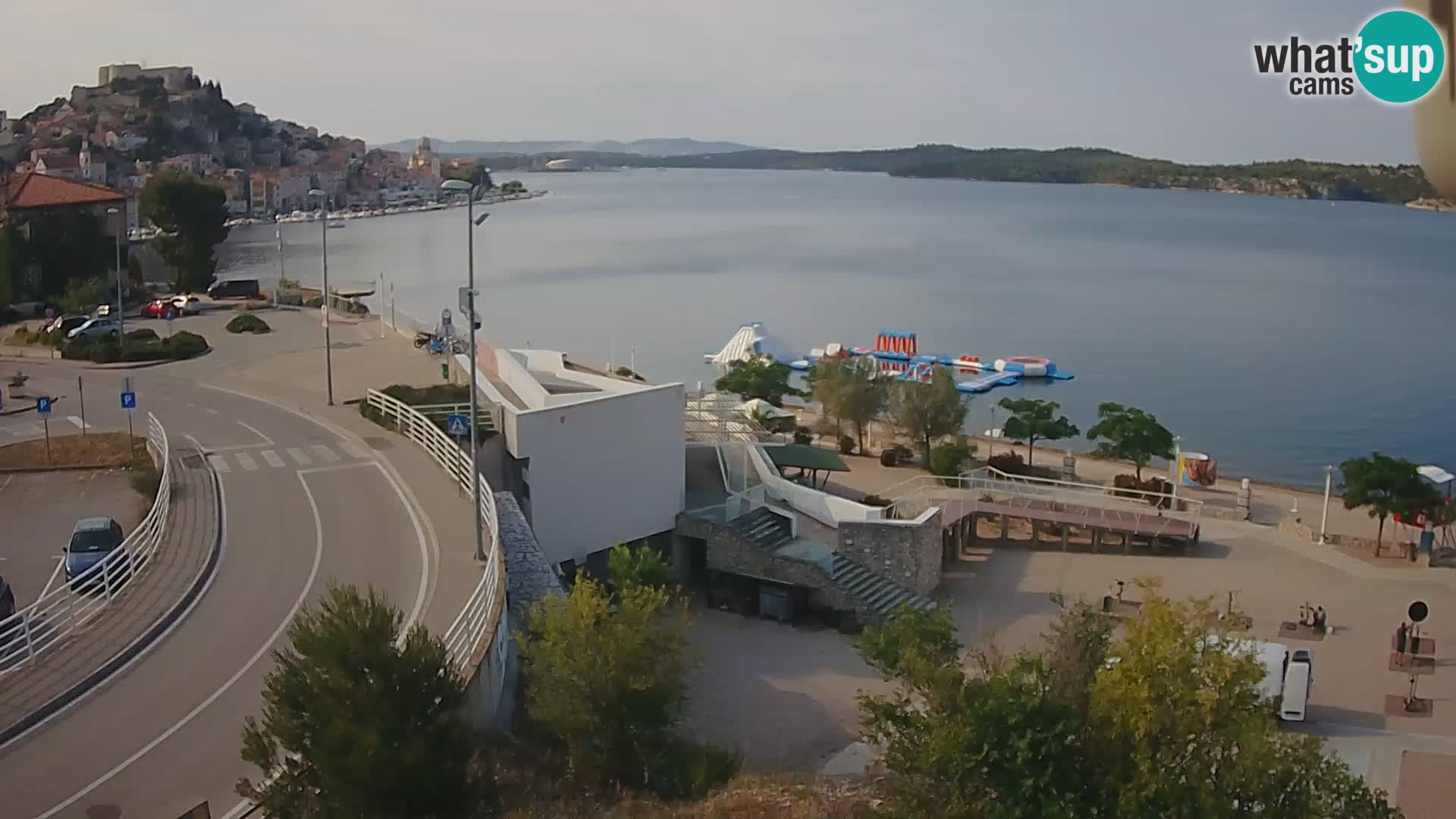 Livecam Sibenico spiaggia Banj