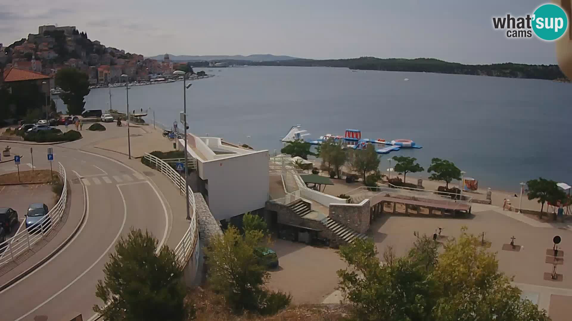 Livecam Sibenico spiaggia Banj
