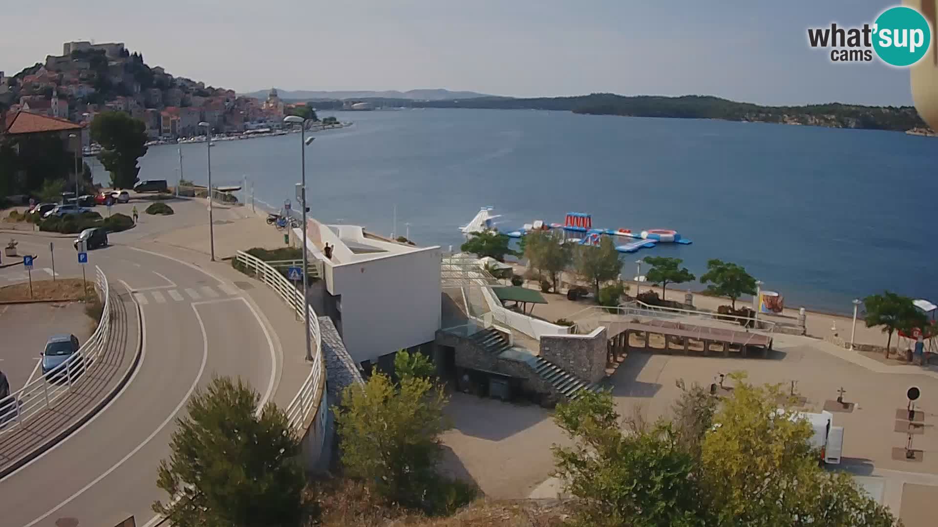 Web kamera Šibenik plaža Banj