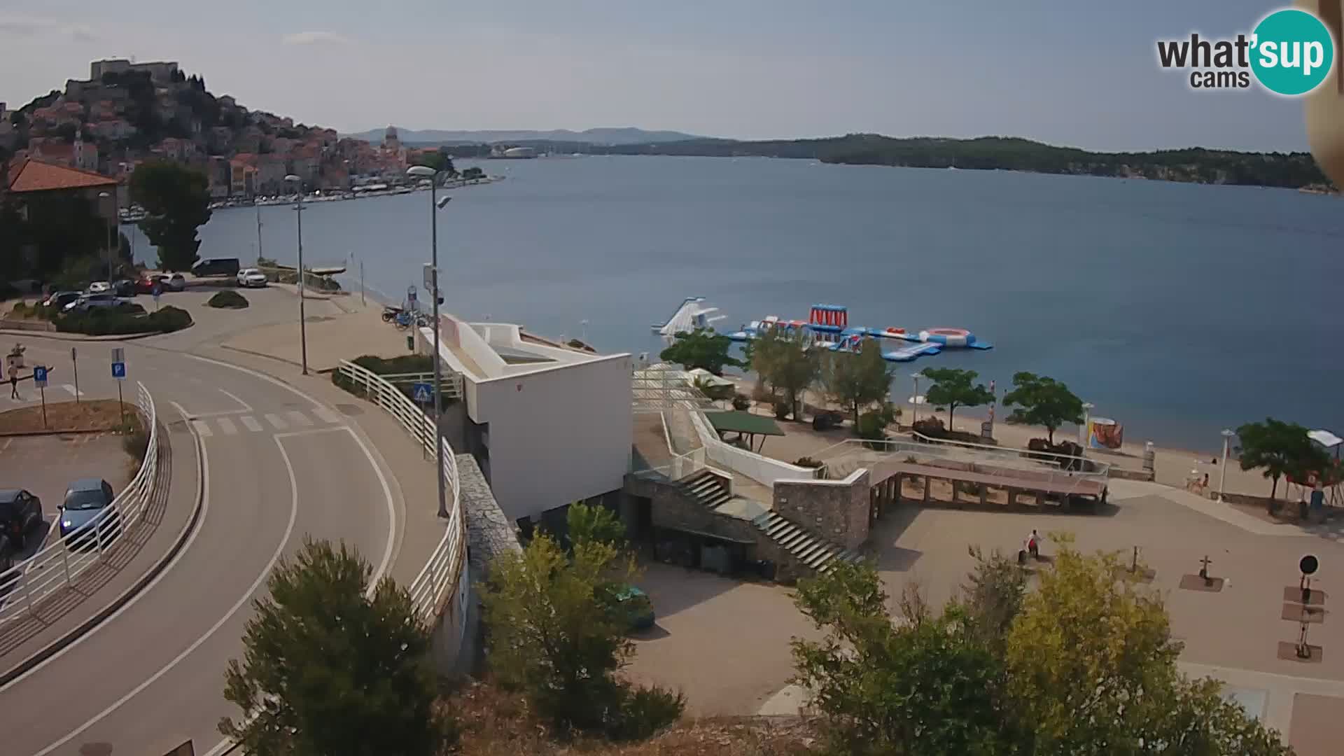 Livecam Sibenico spiaggia Banj