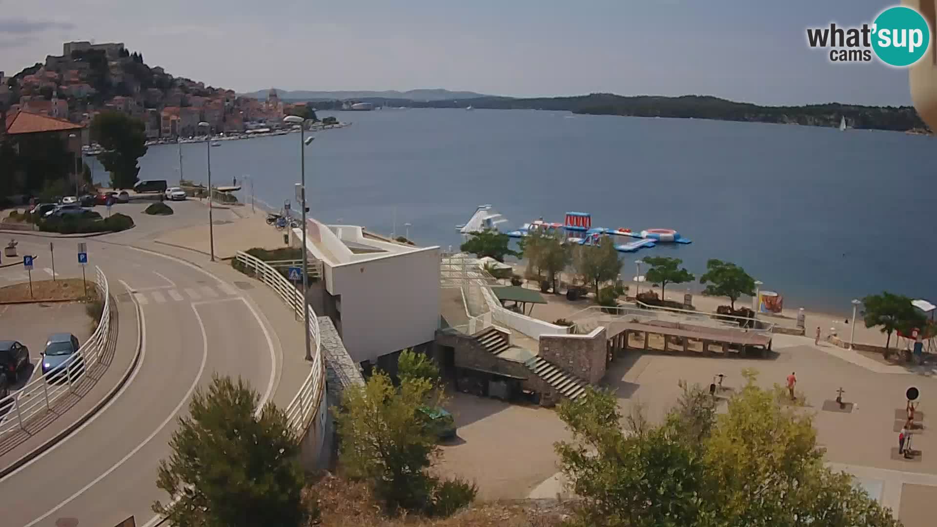 Web kamera Šibenik plaža Banj