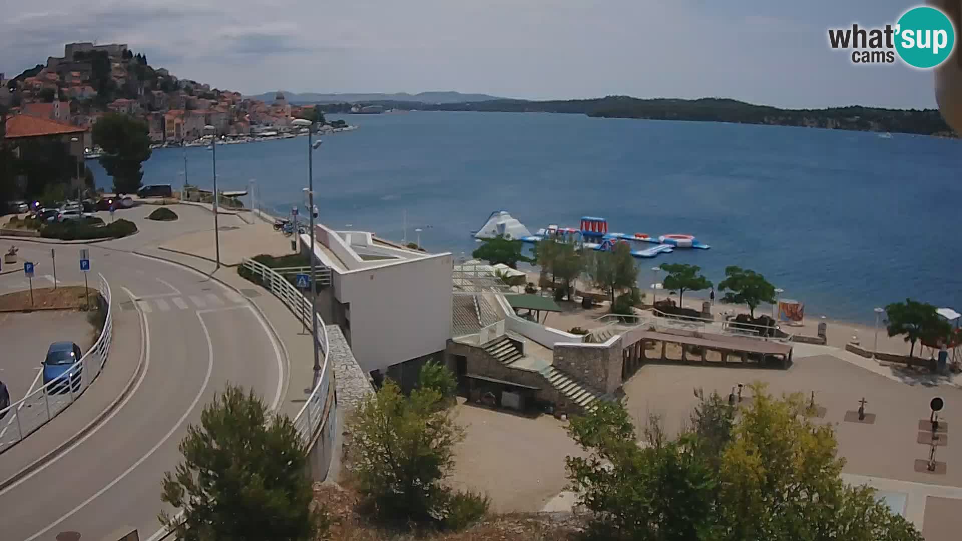 Web kamera Šibenik plaža Banj