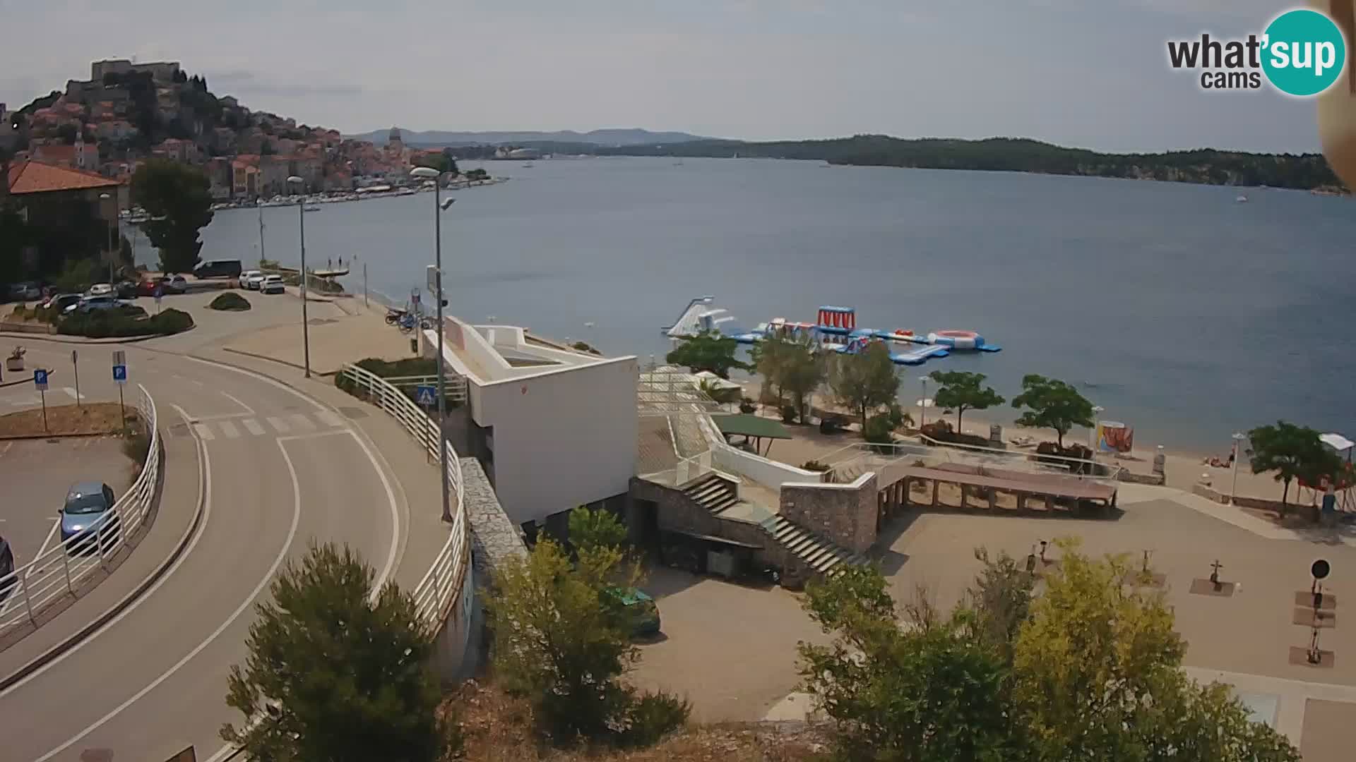 Livecam Sibenico spiaggia Banj