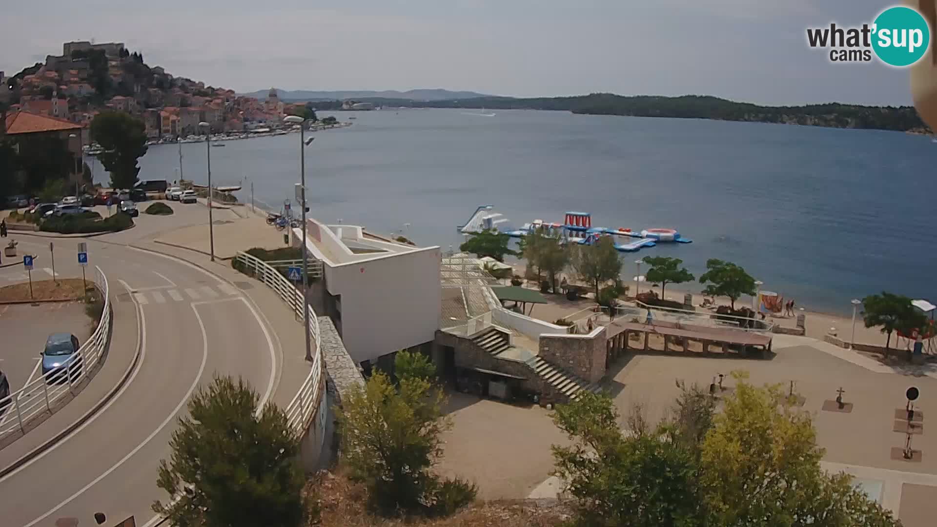 Livecam Sibenico spiaggia Banj