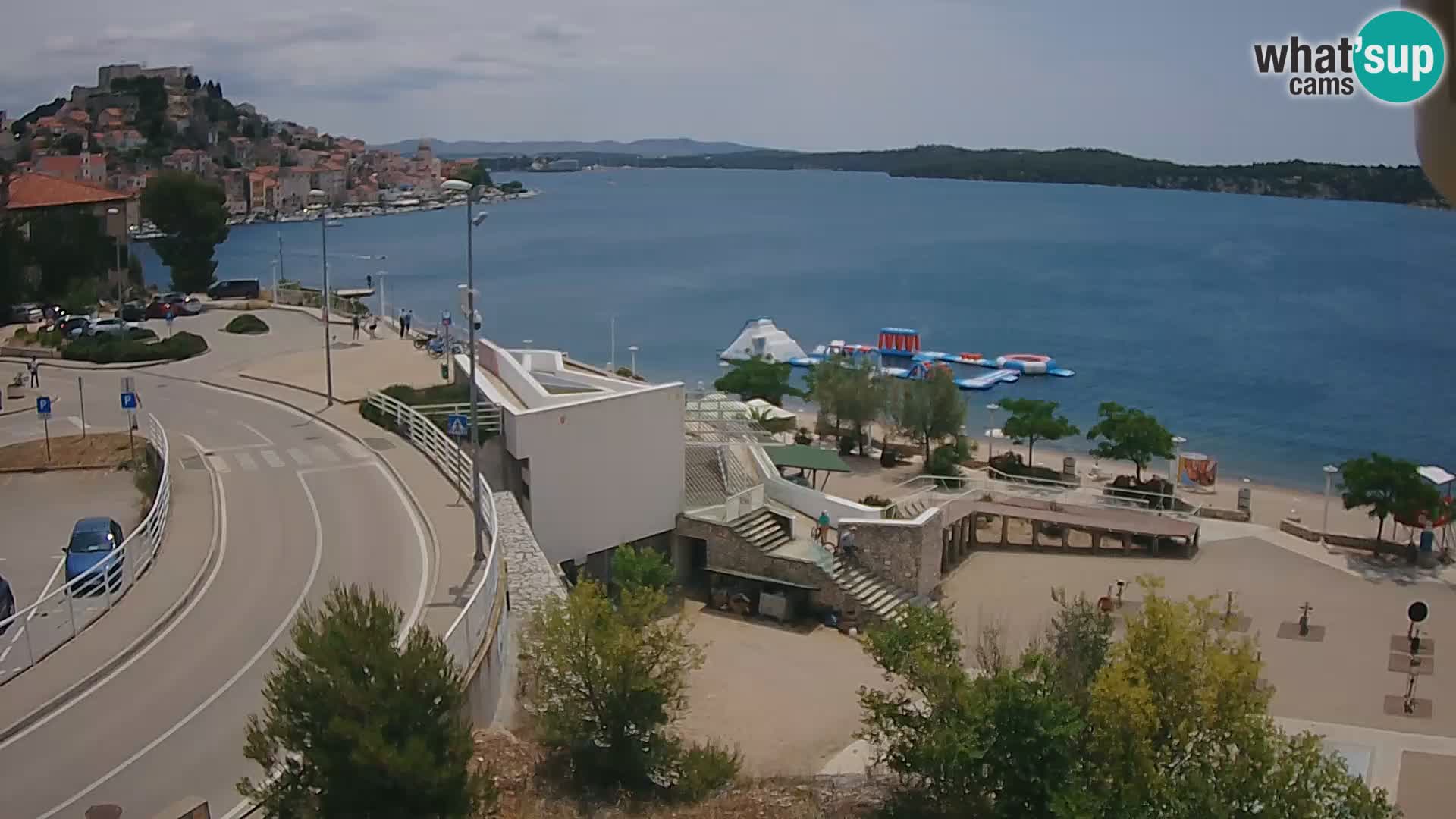 Kamera v živo Šibenik plaža Banj