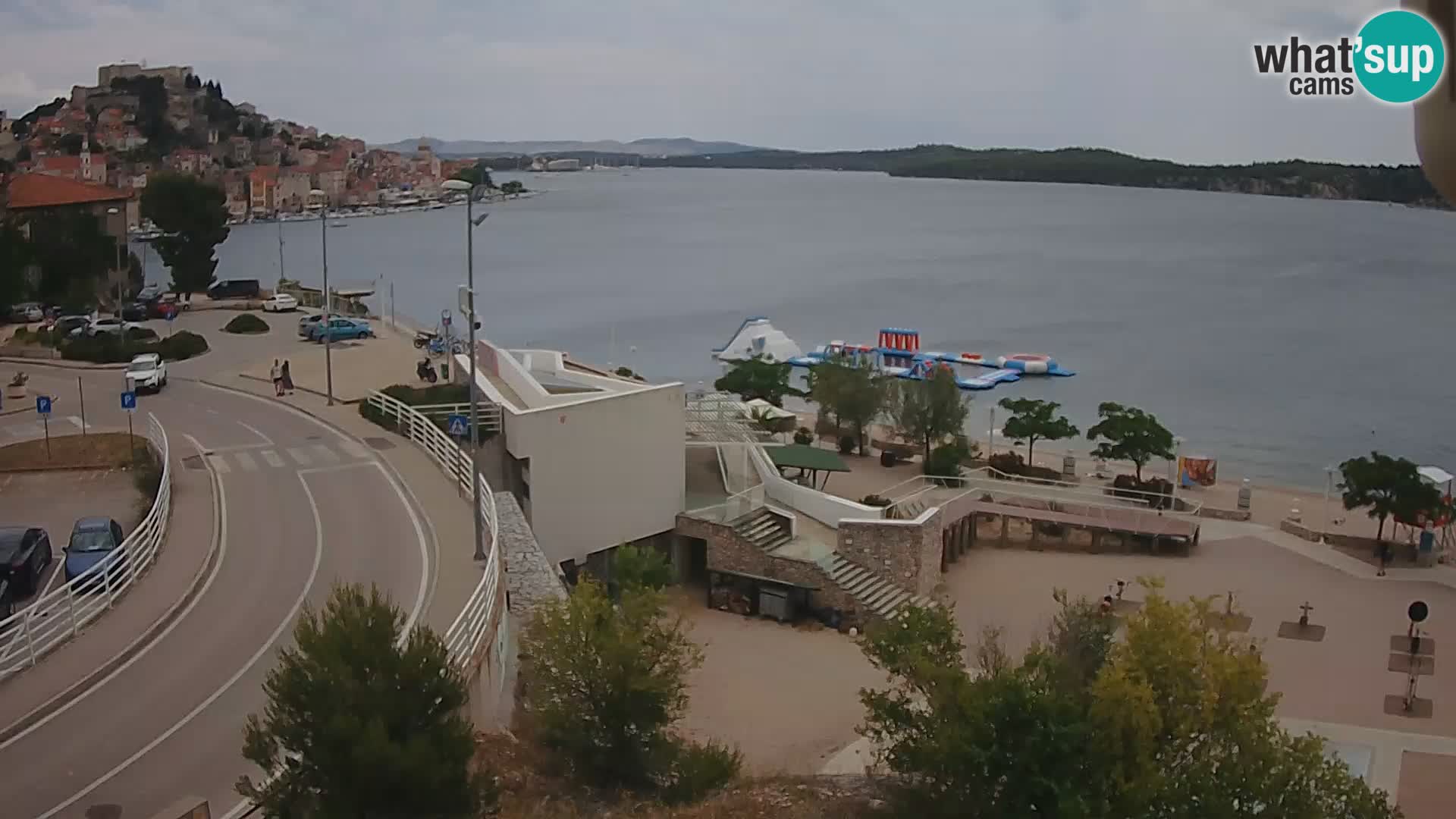 Web kamera Šibenik plaža Banj