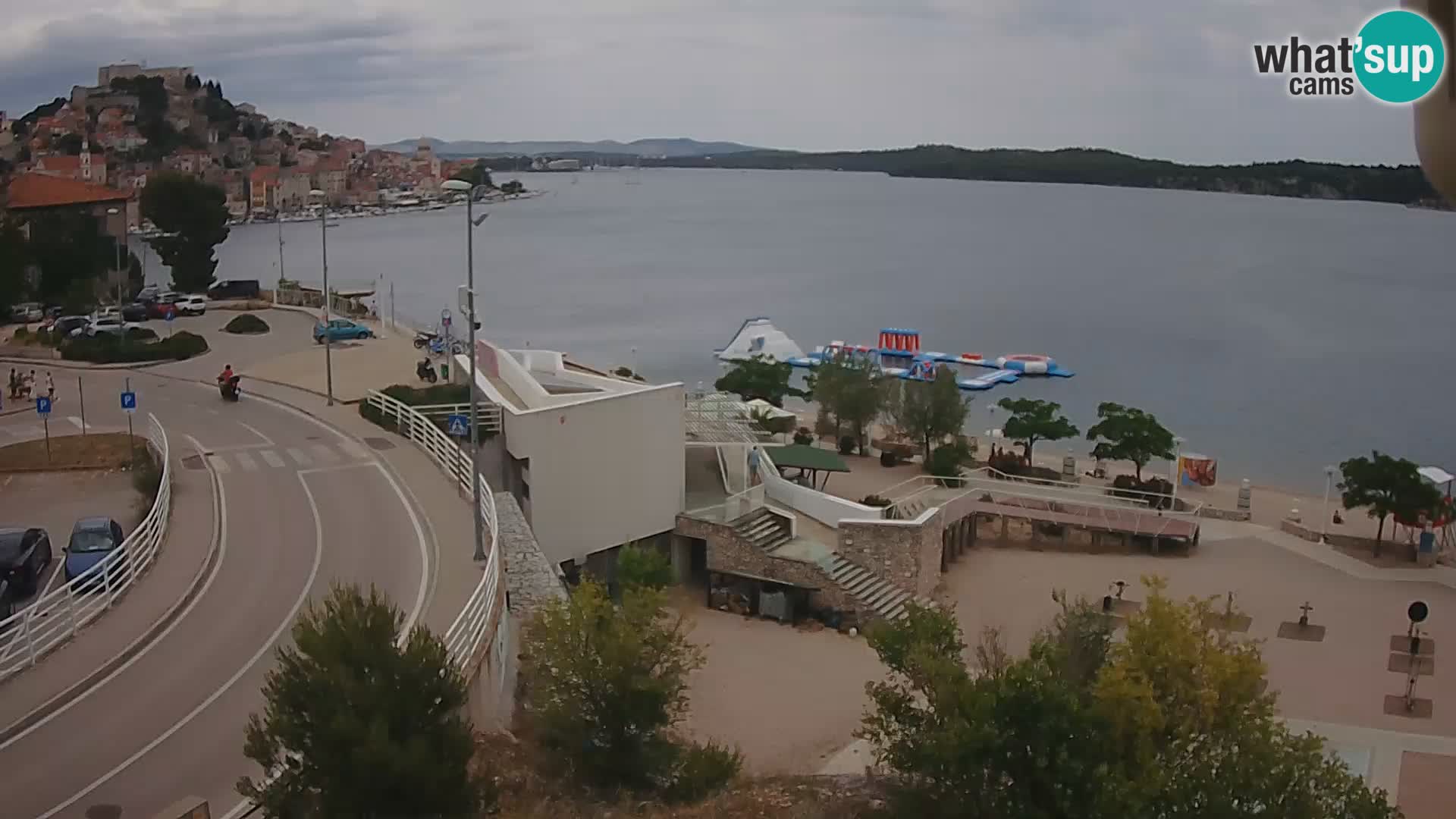 Šibenik webcam Beach Banj