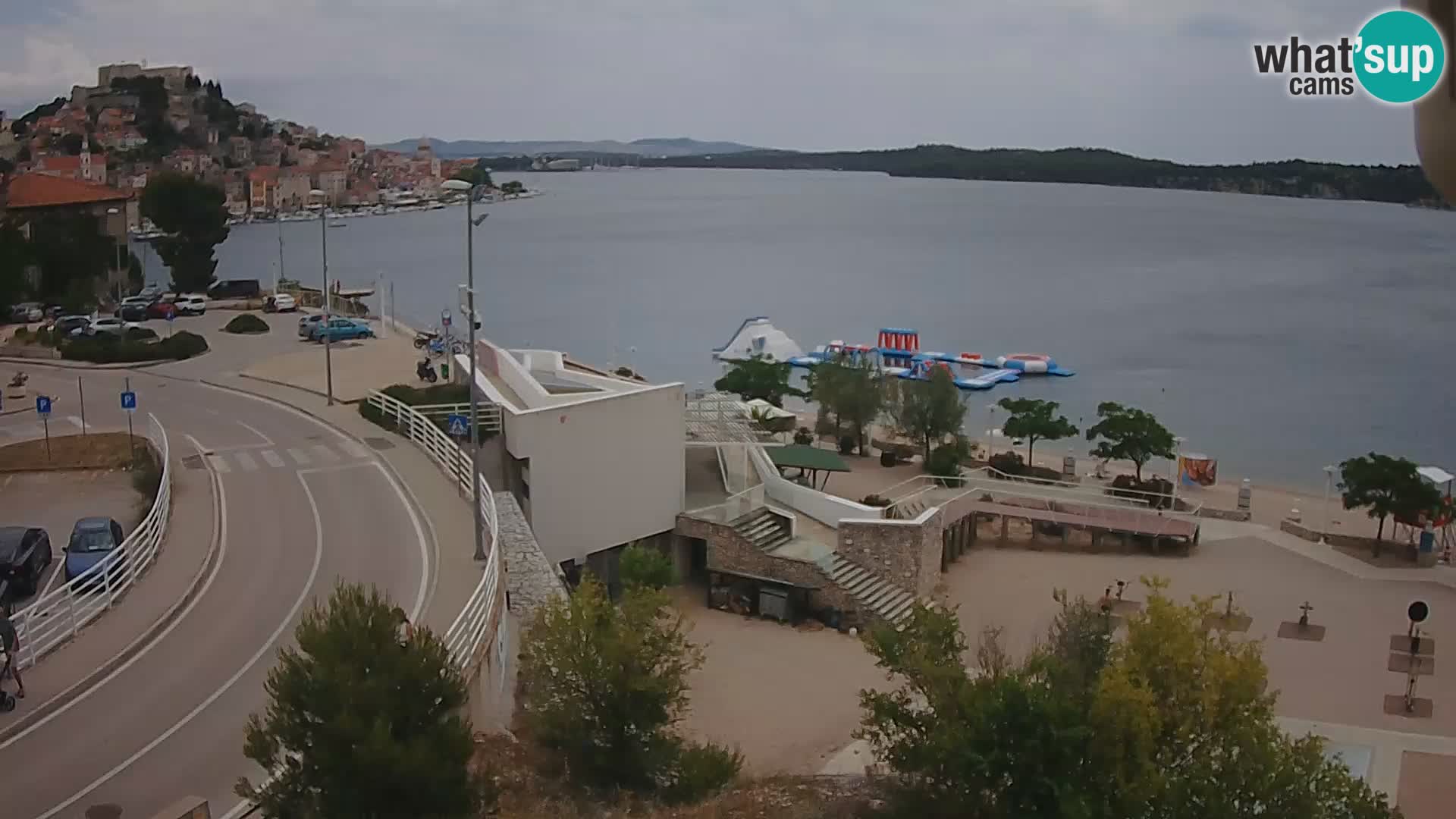 Šibenik webcam Beach Banj