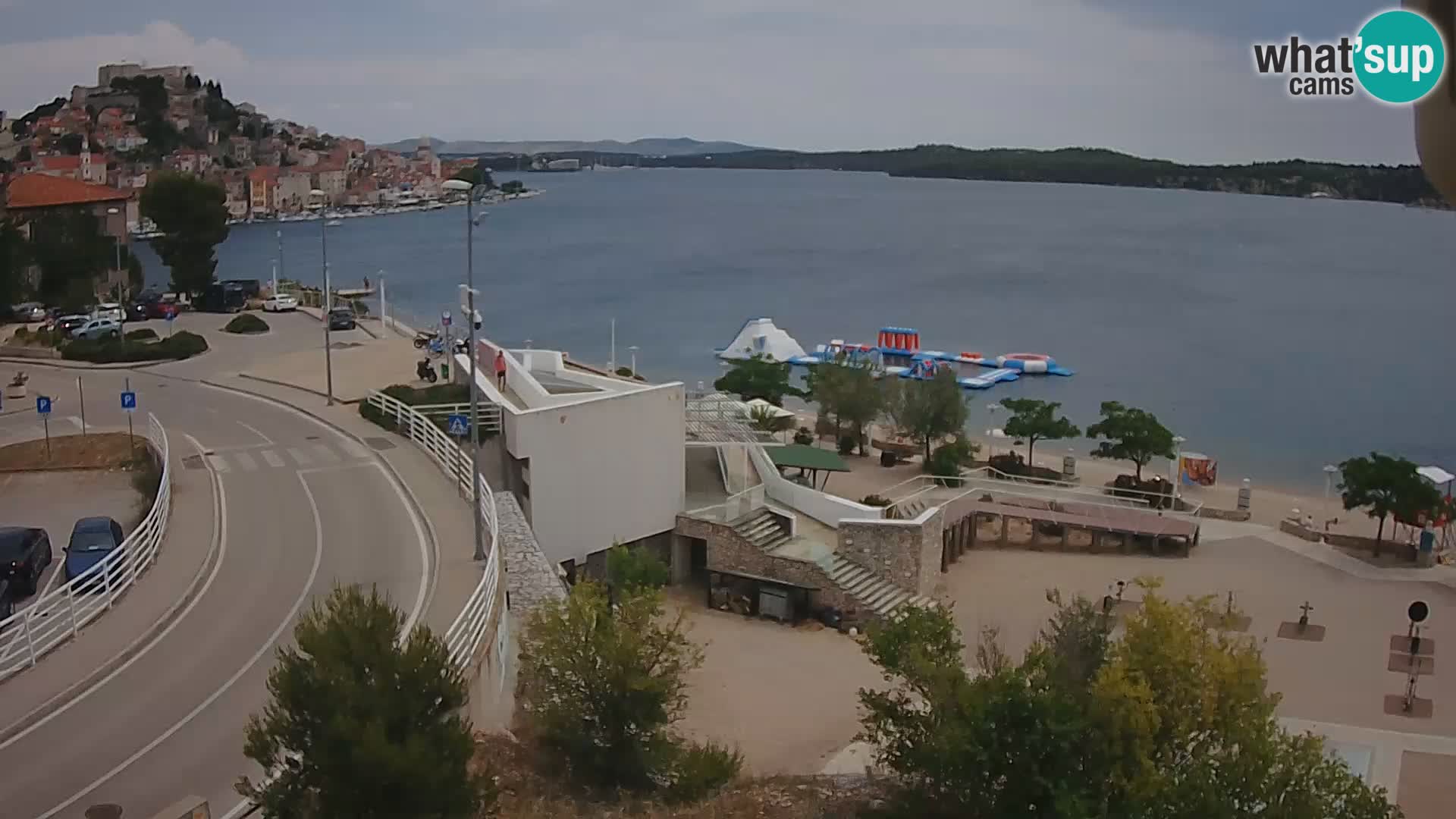 Webcam Šibenik Strand Banj