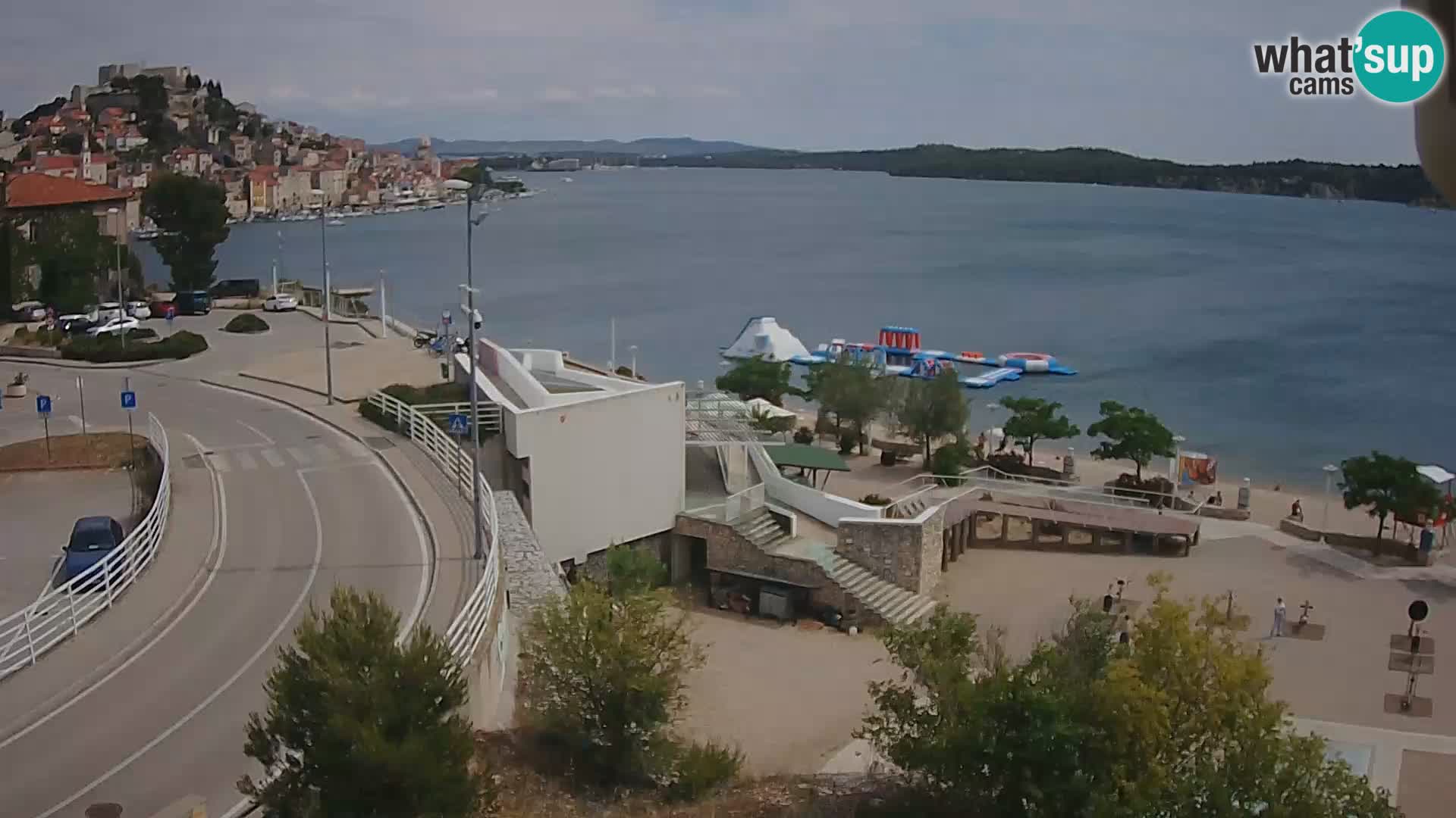 Webcam Šibenik Strand Banj