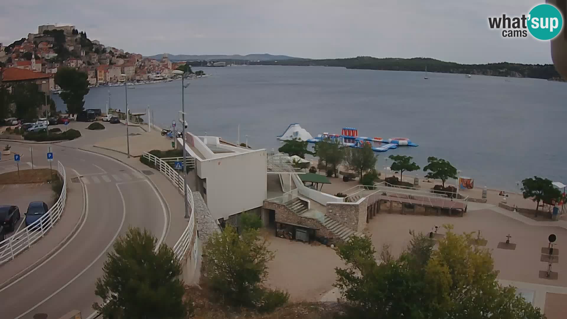Livecam Sibenico spiaggia Banj