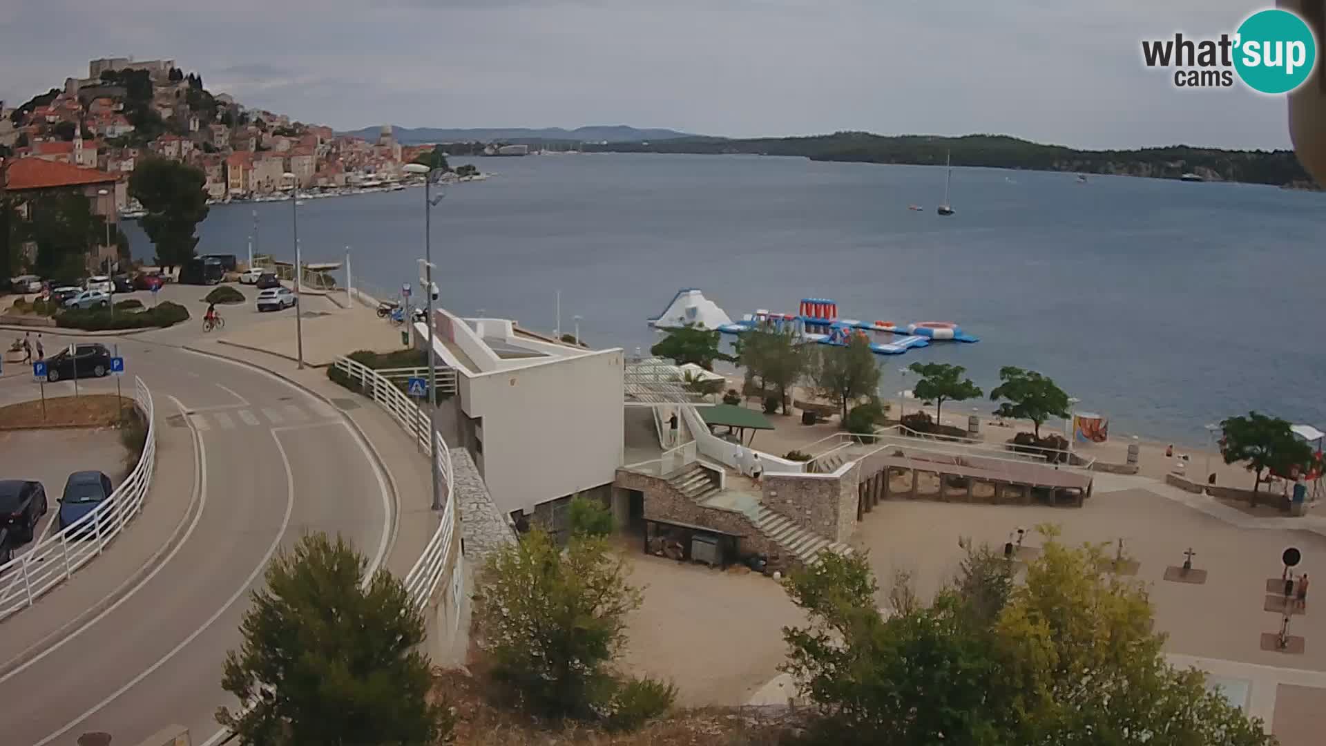 Šibenik webcam Beach Banj