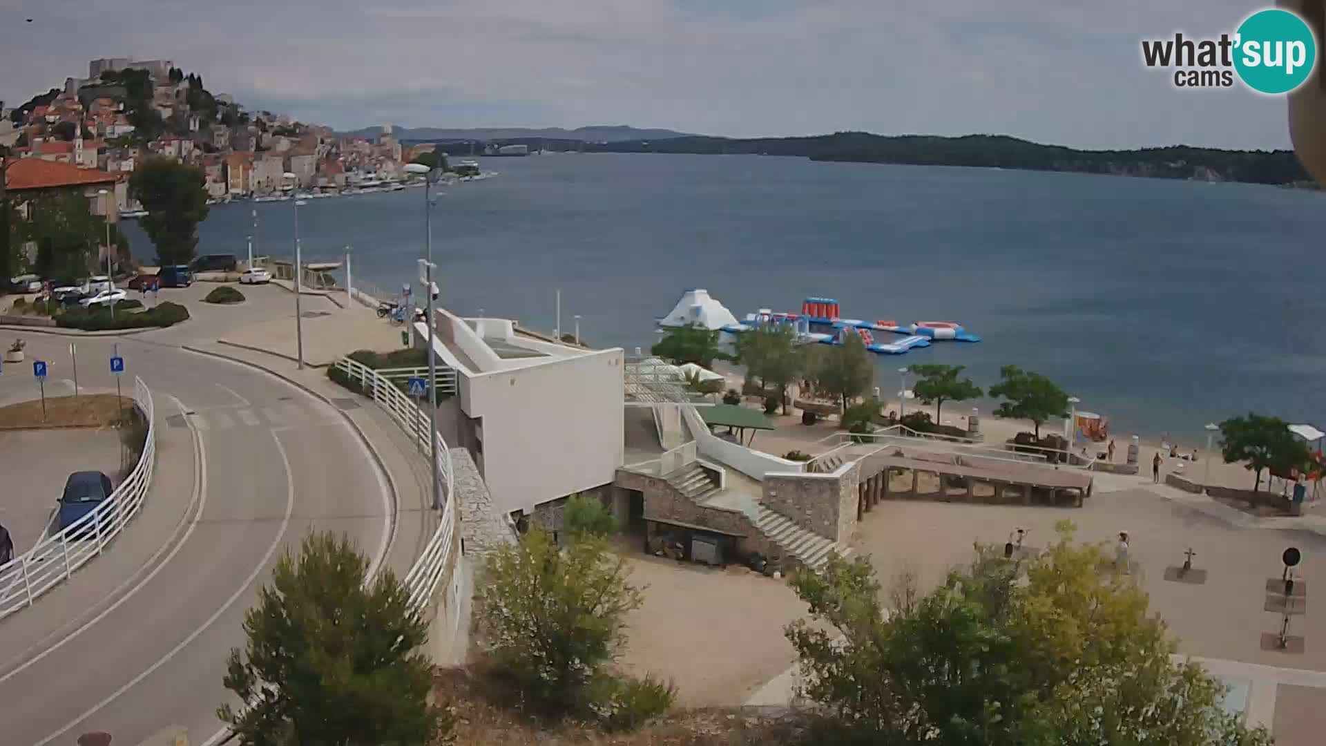 Webcam Šibenik Strand Banj