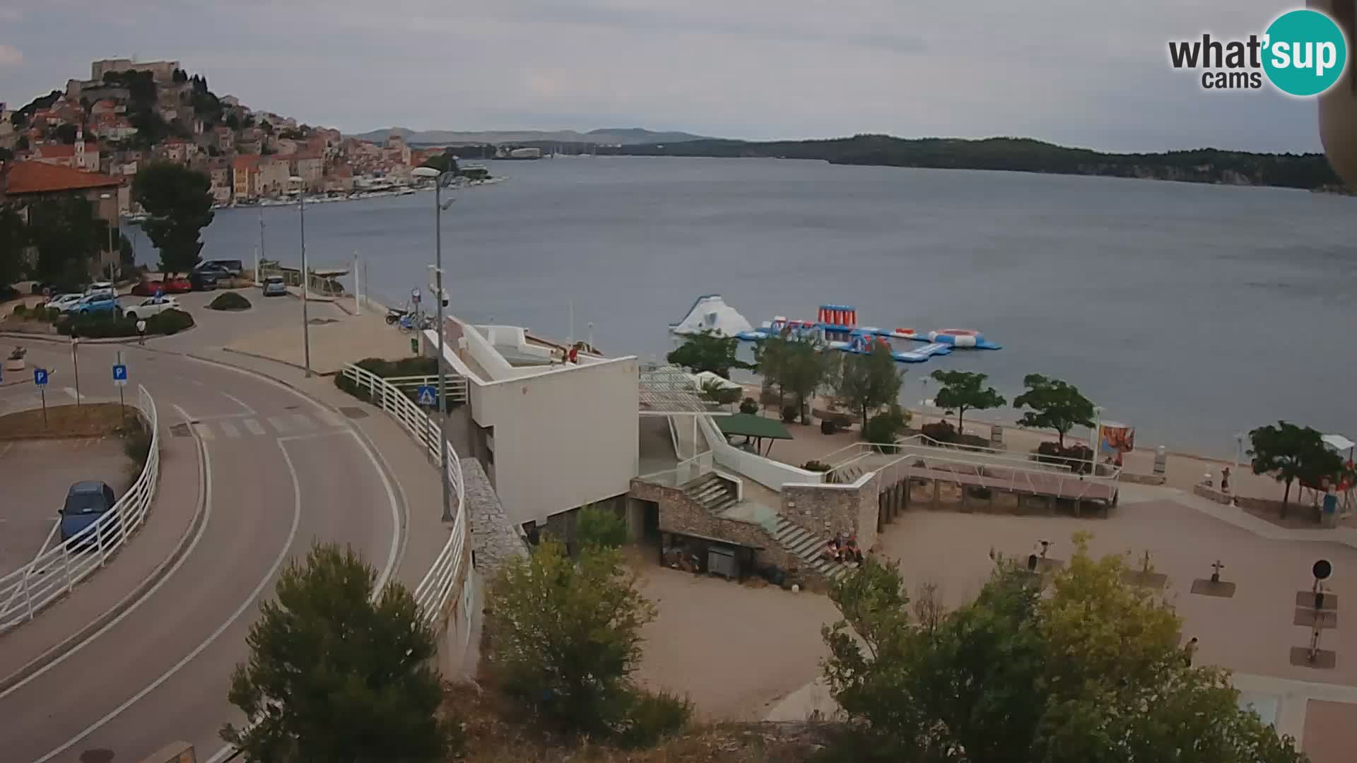 Web kamera Šibenik plaža Banj