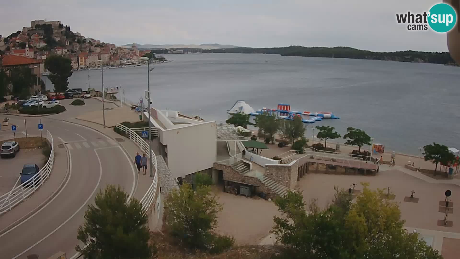 Livecam Sibenico spiaggia Banj