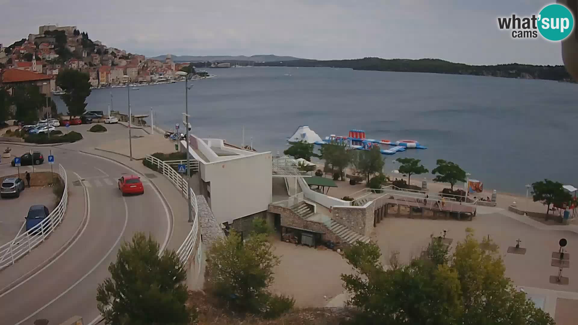 Live Cam Šibenik plage Banj