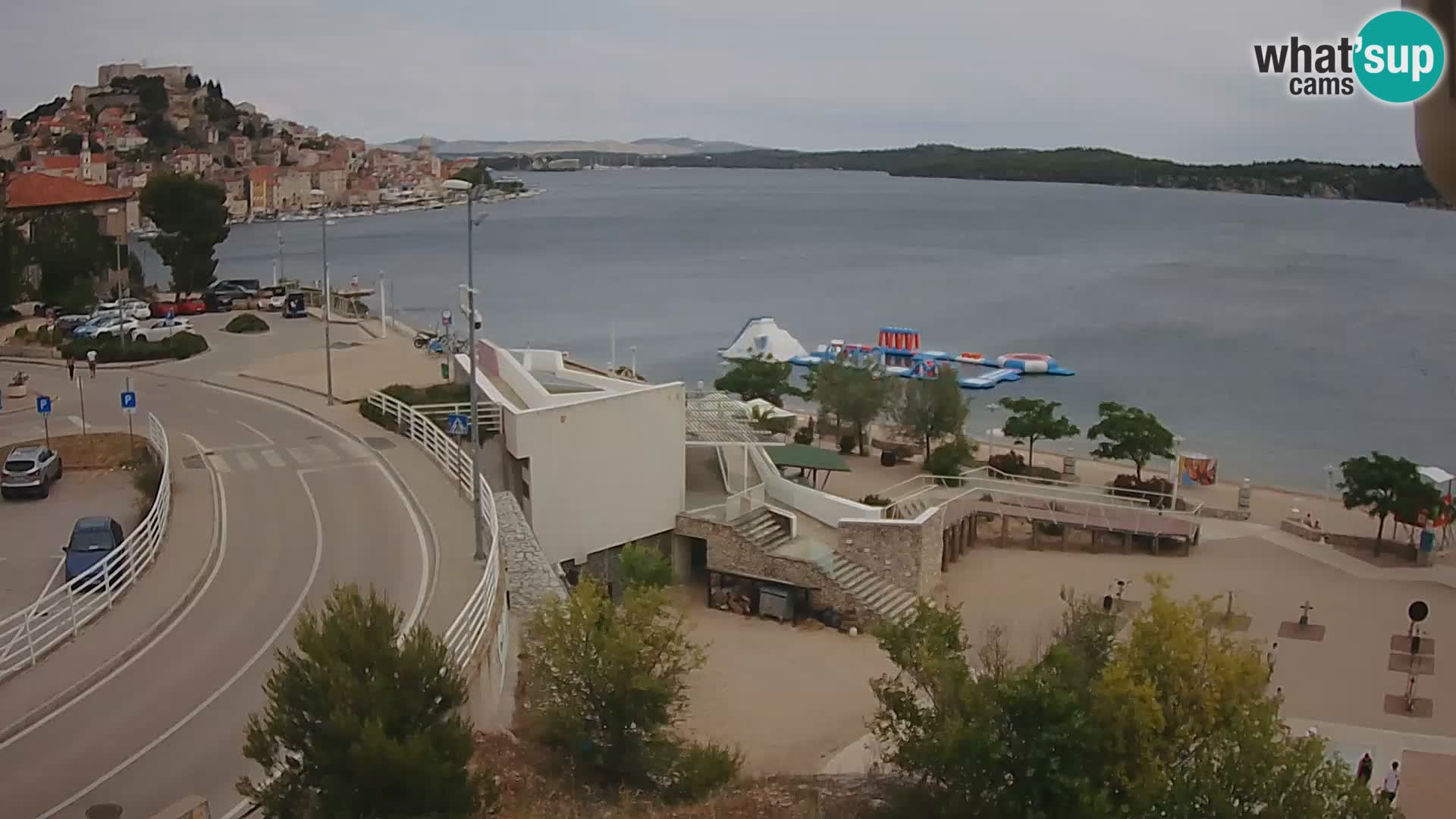 Web kamera Šibenik plaža Banj