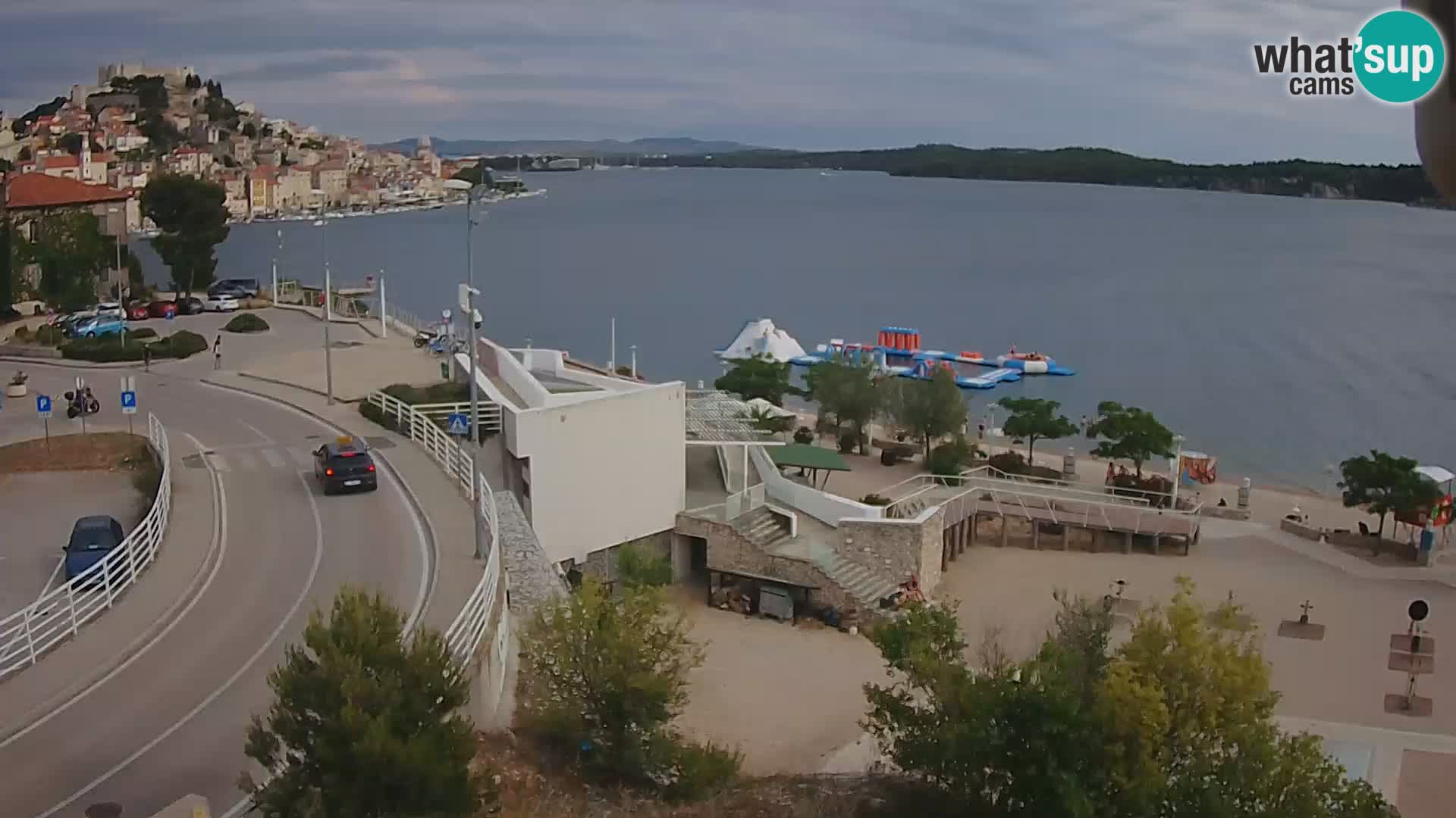 Livecam Sibenico spiaggia Banj