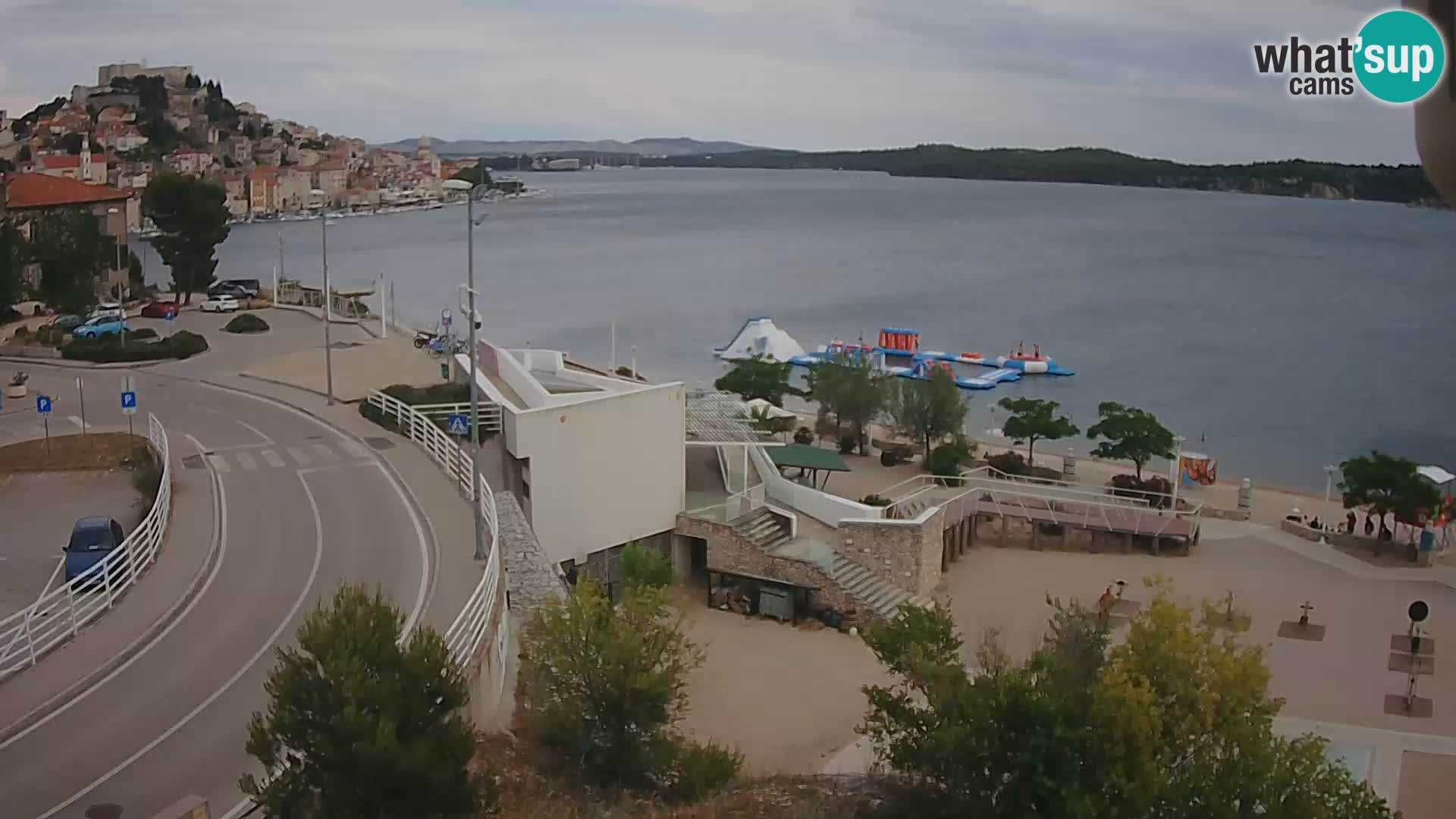 Live Cam Šibenik plage Banj