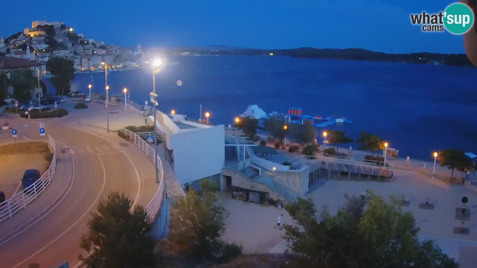 Web kamera Šibenik plaža Banj
