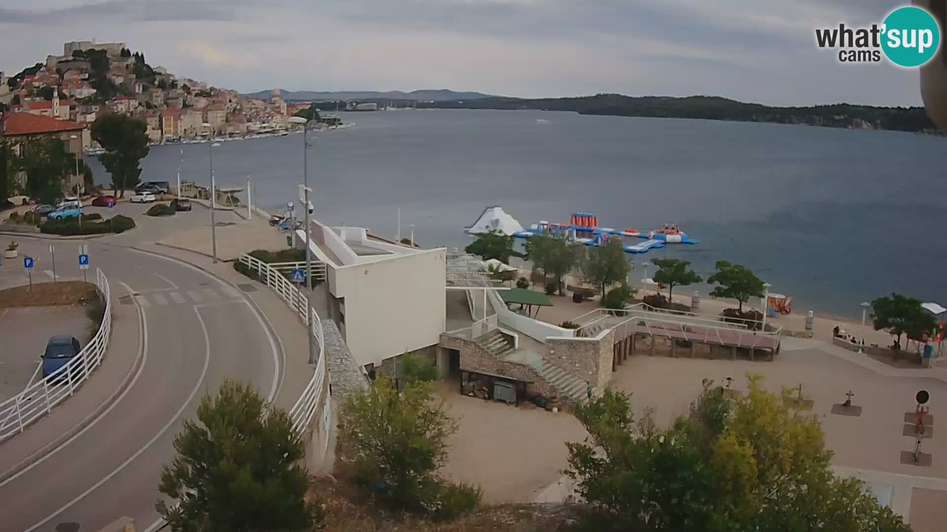 Web kamera Šibenik plaža Banj