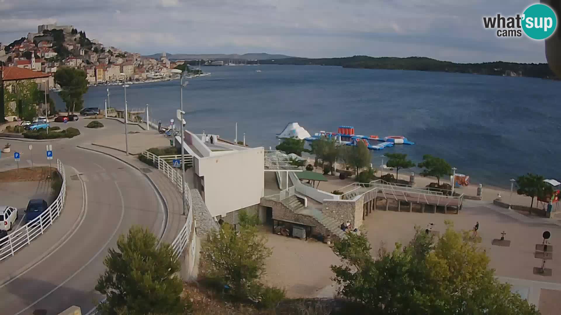 Web kamera Šibenik plaža Banj