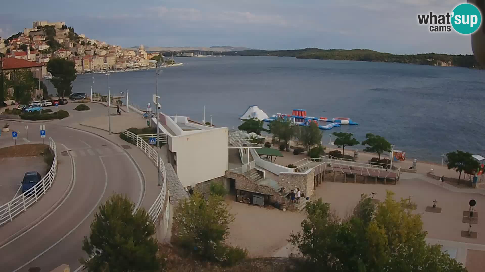 Livecam Sibenico spiaggia Banj