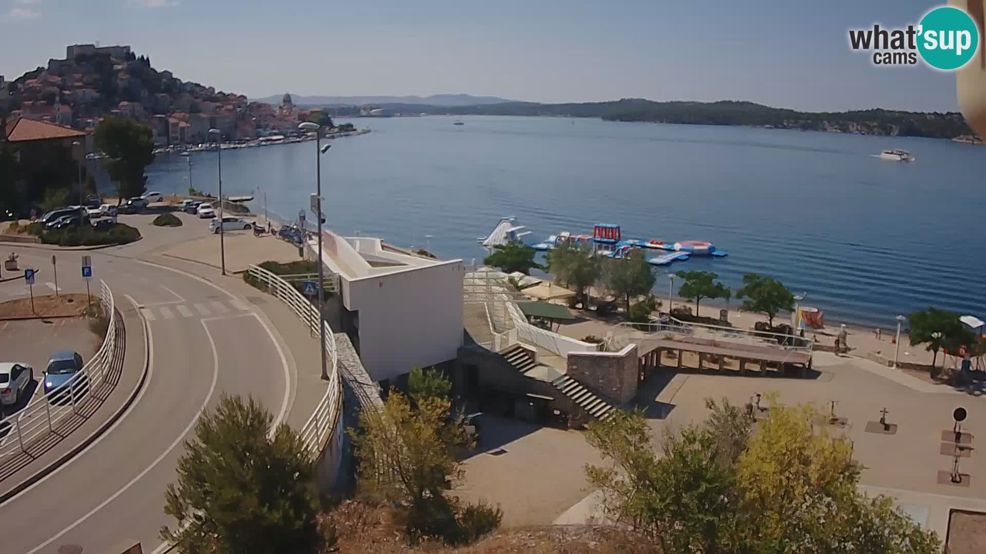 Šibenik webcam Beach Banj