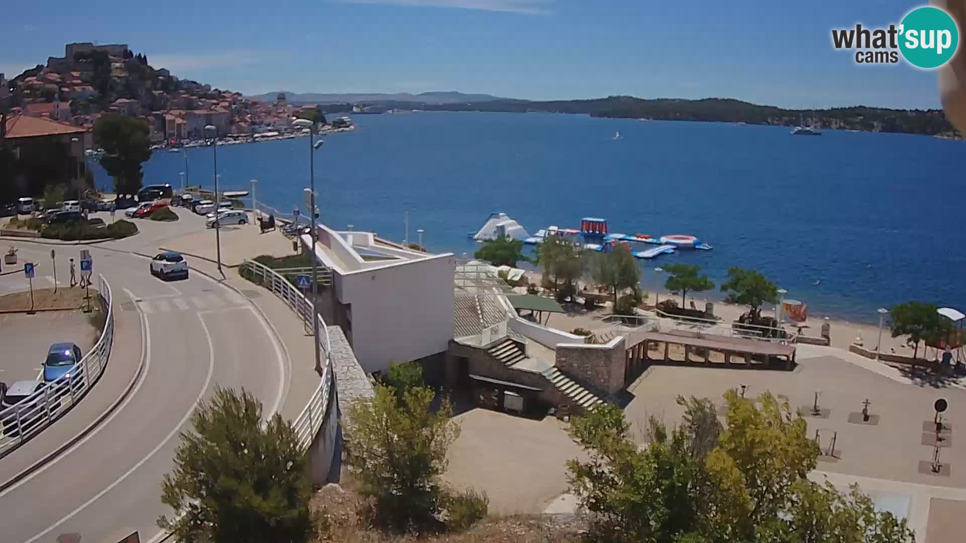 Livecam Sibenico spiaggia Banj