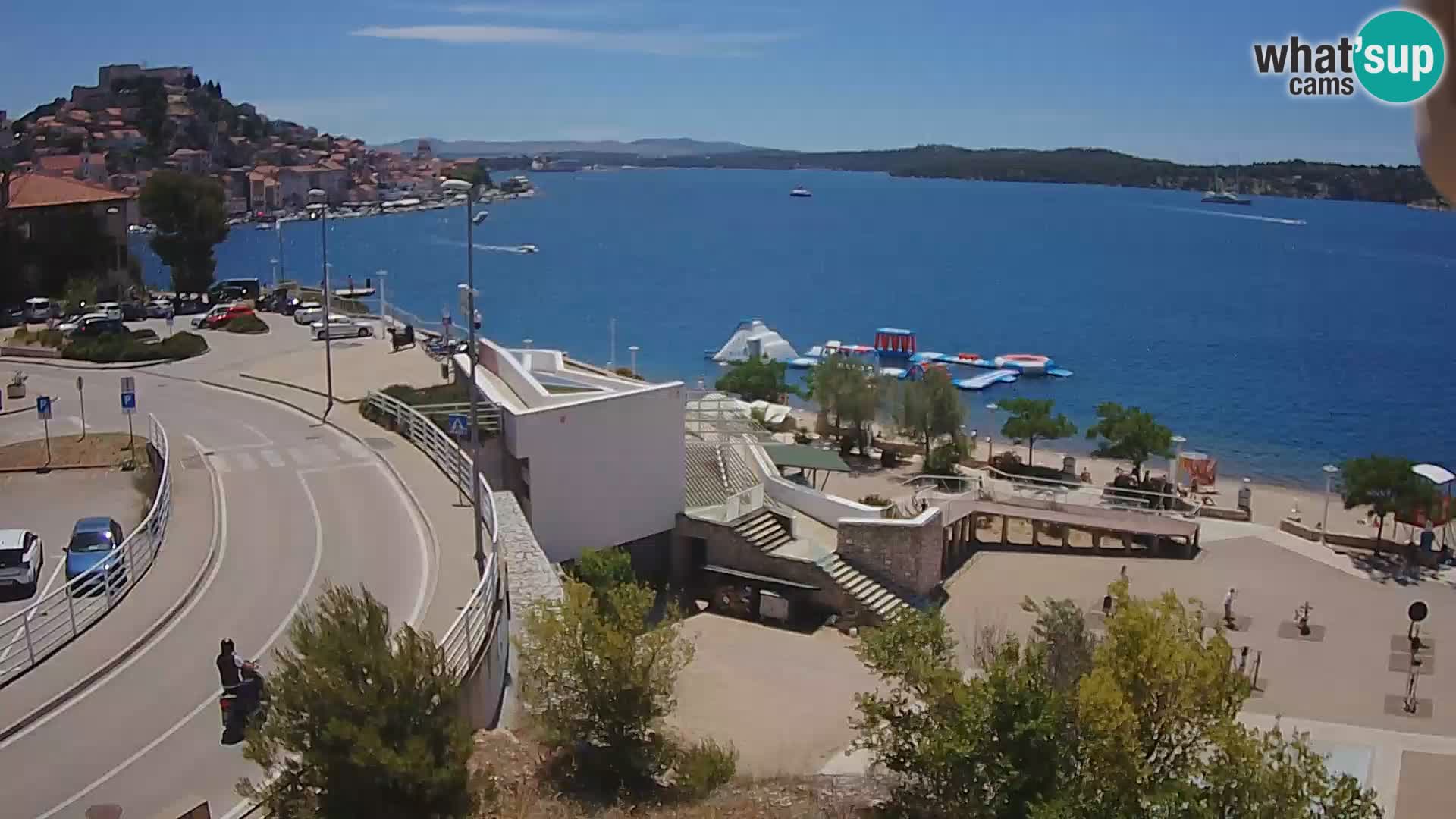 Webcam Šibenik Strand Banj
