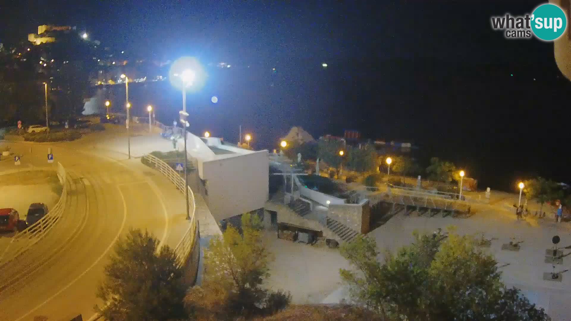 Šibenik webcam Beach Banj