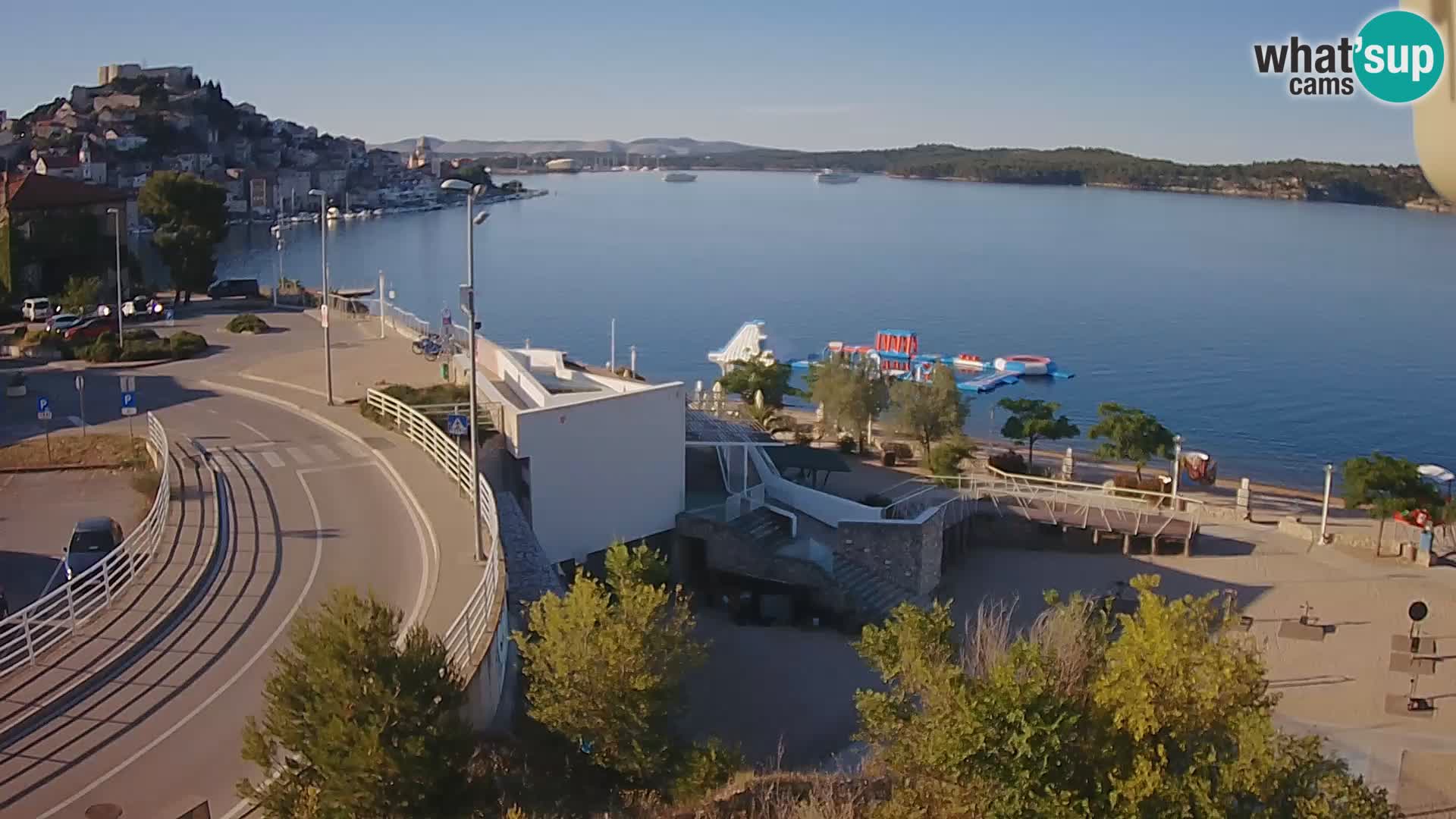 Webcam Šibenik Strand Banj