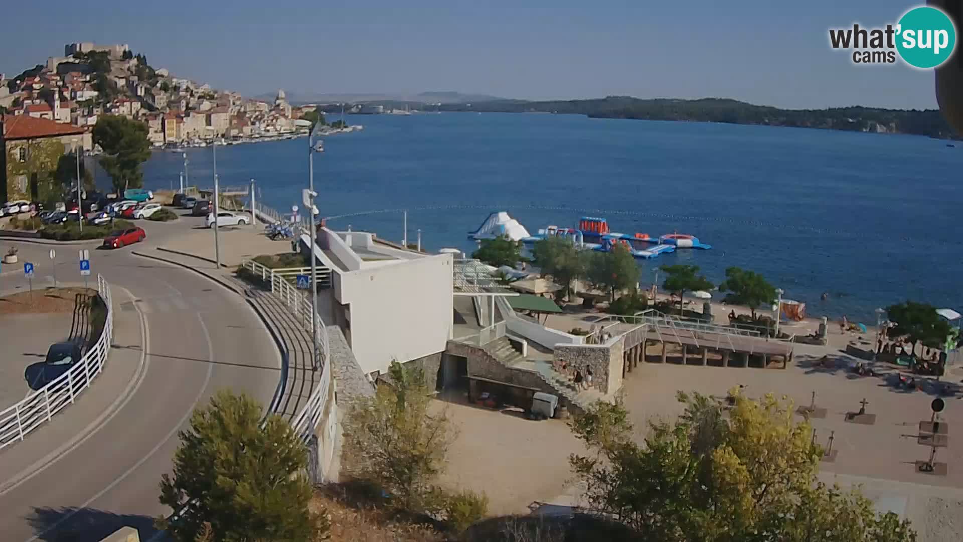 Web kamera Šibenik plaža Banj