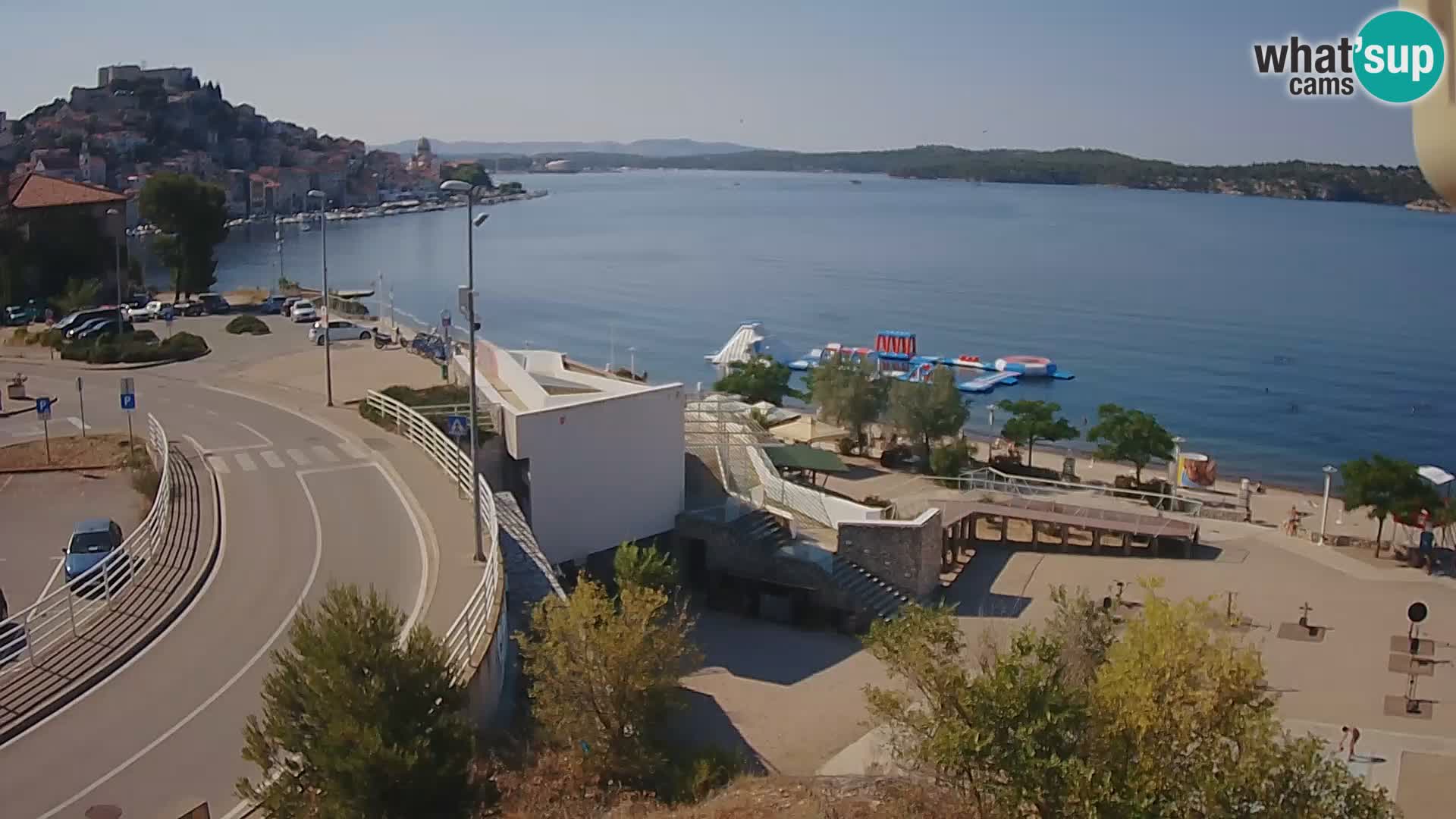 Šibenik webcam Beach Banj